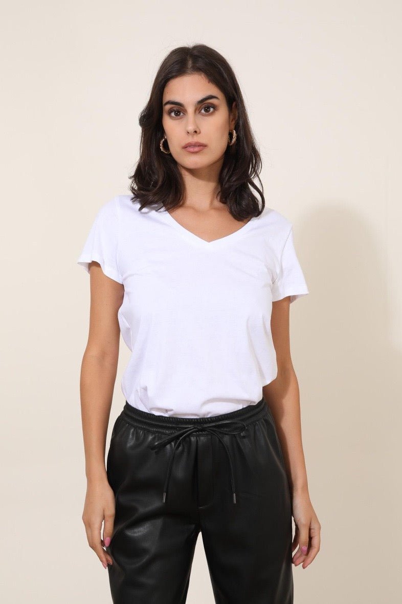 Shirt Basic Betty Weiß - FROLLEIN KÄTHE Shop