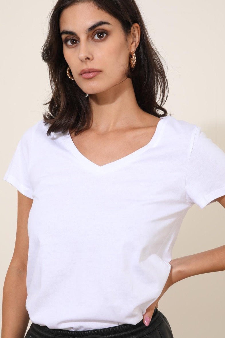 Shirt Basic Betty Weiß - FROLLEIN KÄTHE Shop