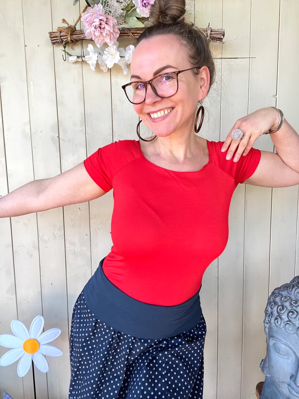 Shirt Basic Star viele Farben - FROLLEIN KÄTHE Shop