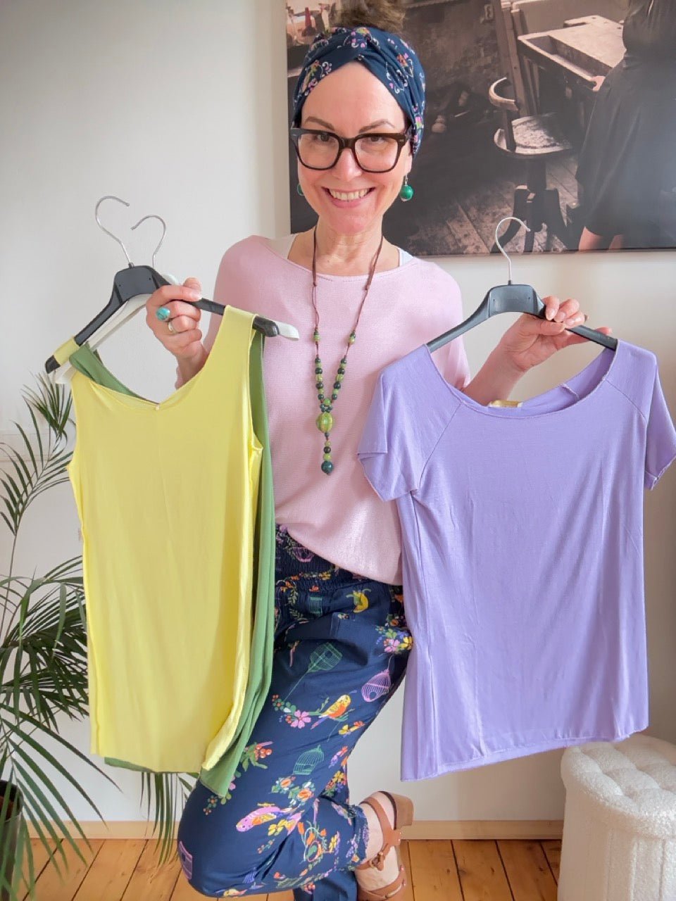 Shirt Basic Star viele Farben - FROLLEIN KÄTHE Shop