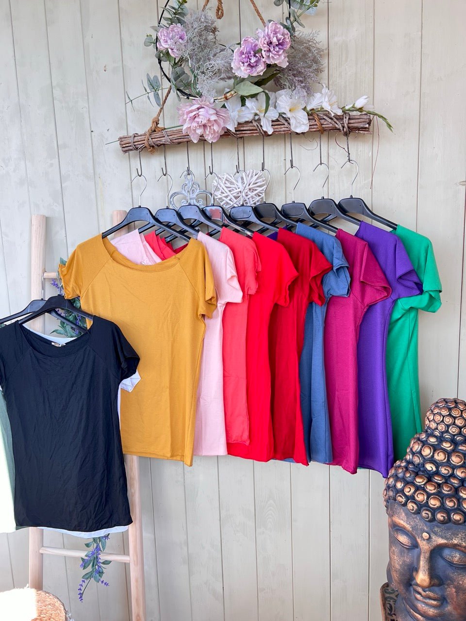 Shirt Basic Star viele Farben - FROLLEIN KÄTHE Shop