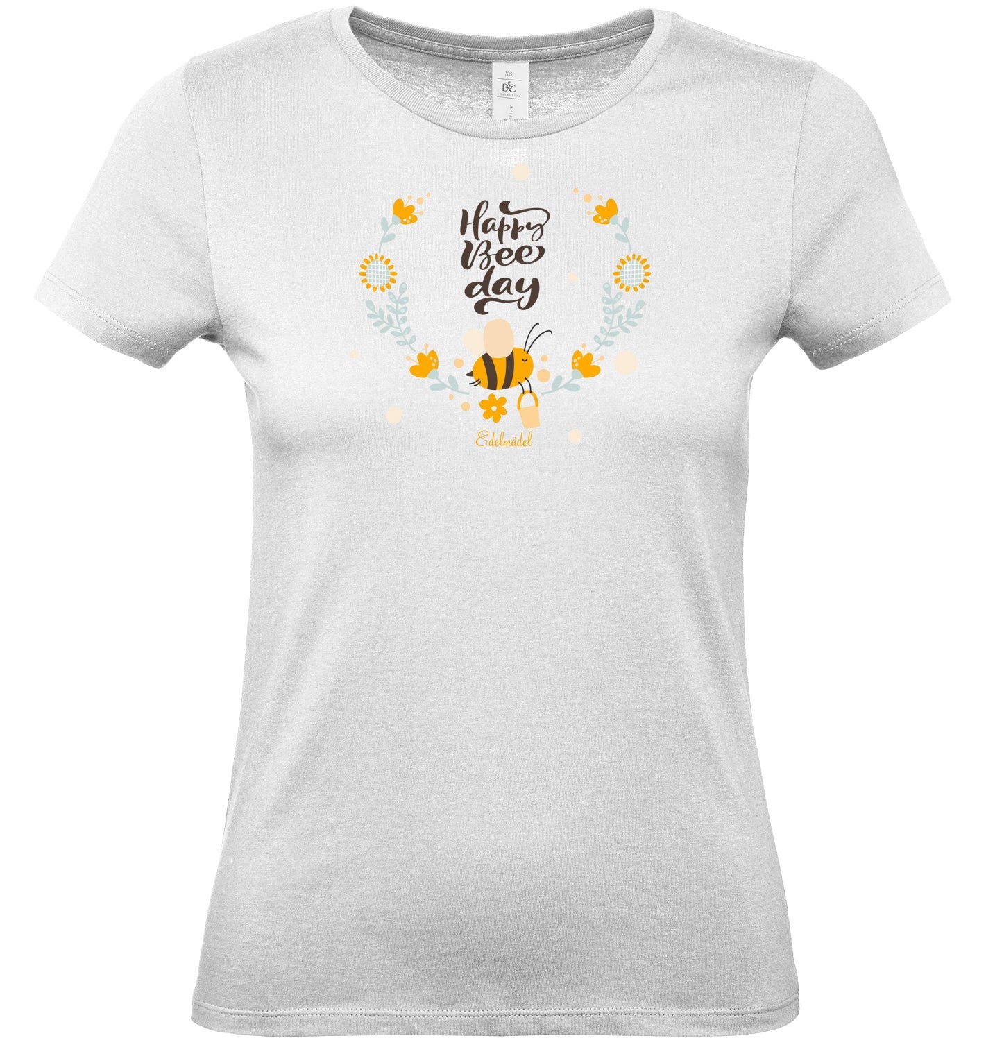 Shirt Edelmädel Happy Bee Day Premium - FROLLEIN KÄTHE Shop
