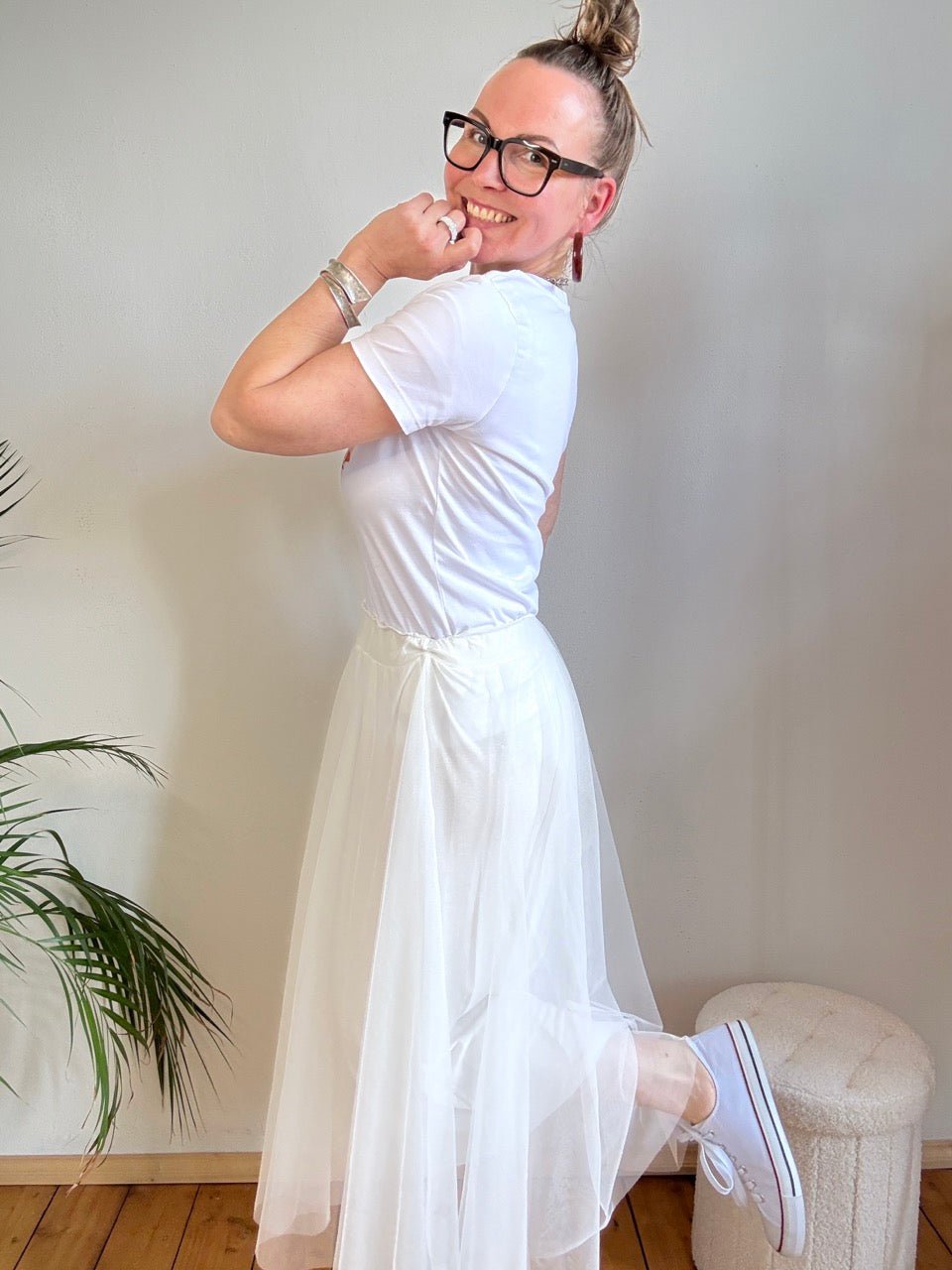 Shirt Edelmädel Matroschka Weiß - FROLLEIN KÄTHE Shop