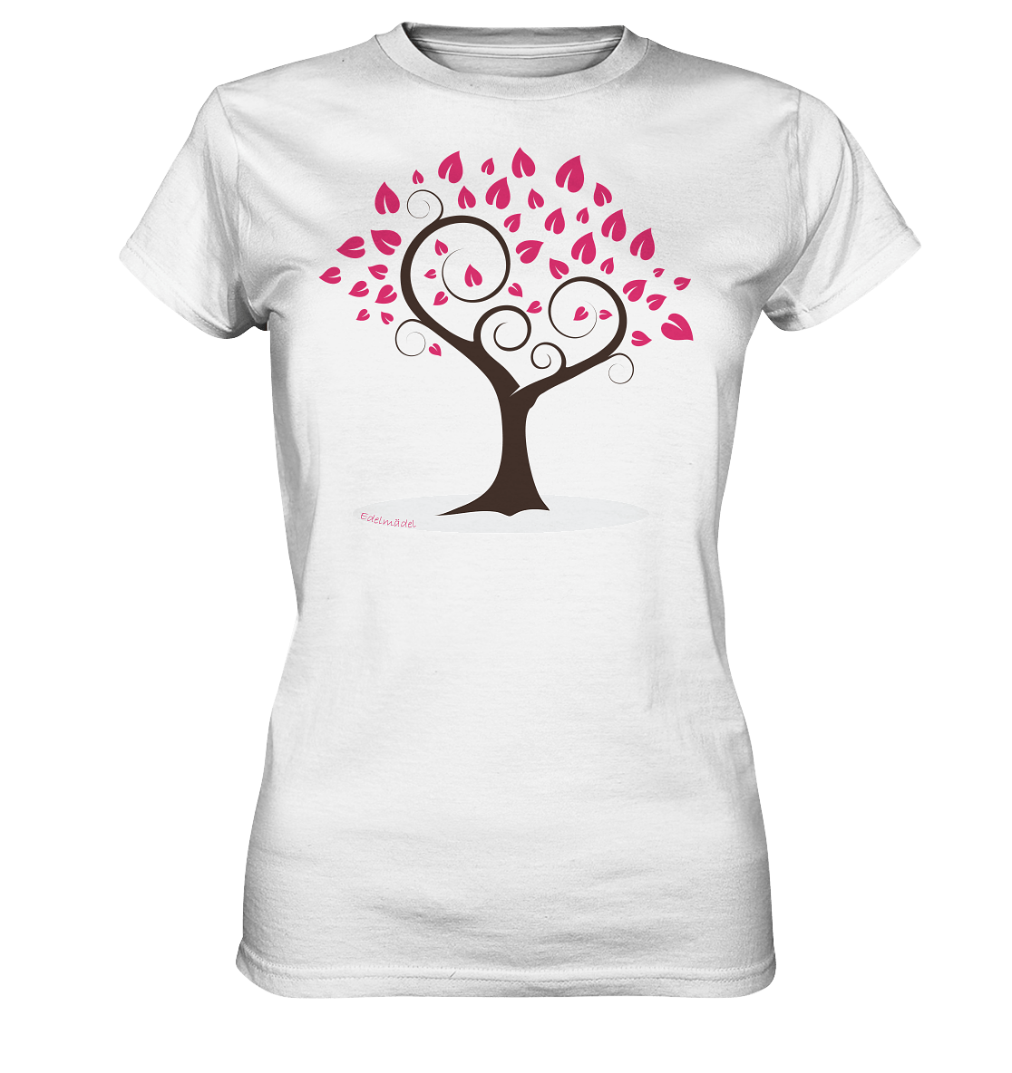 Shirt Edelmädel Premium Lebensbaum - FROLLEIN KÄTHE Shop