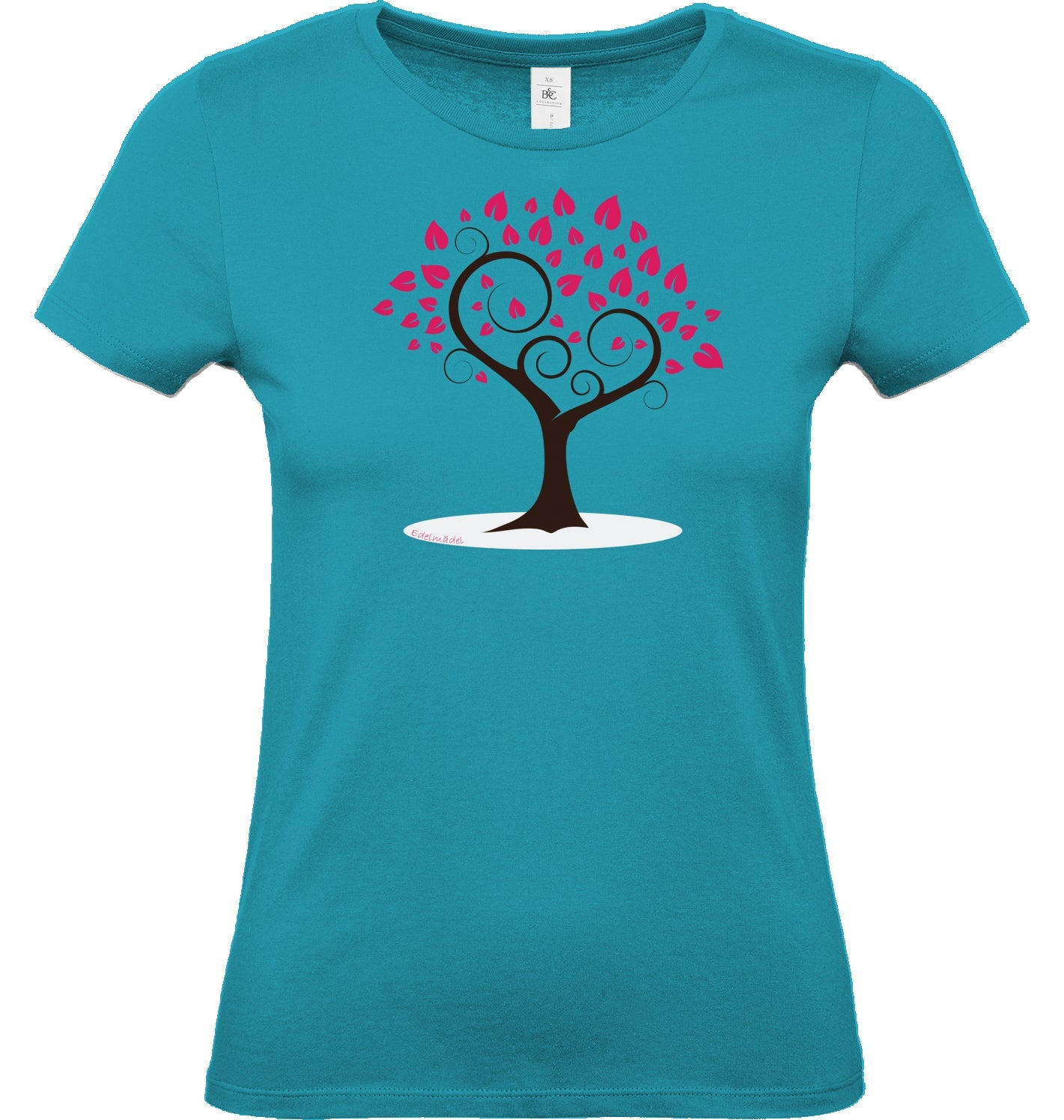 Shirt Edelmädel Premium Lebensbaum - FROLLEIN KÄTHE Shop