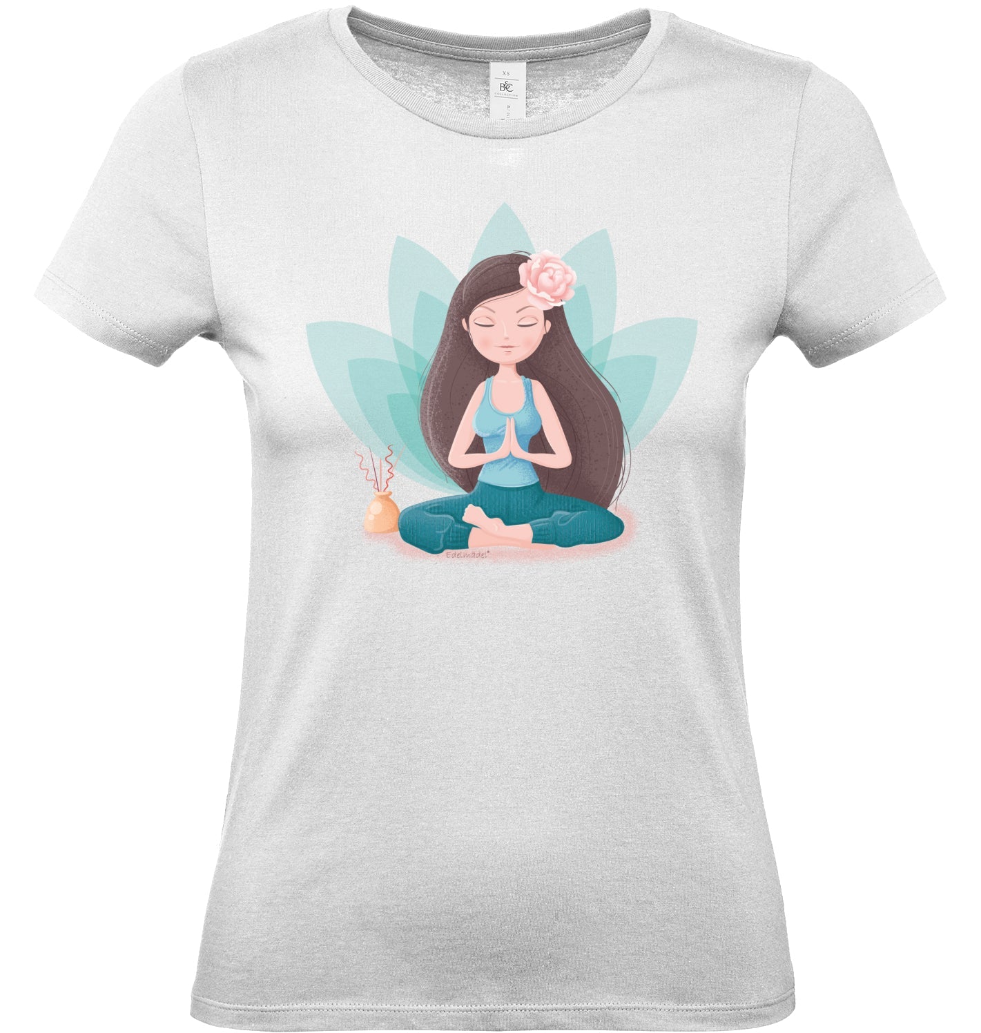Shirt Edelmädel Premium Lotus Spirit - FROLLEIN KÄTHE Shop