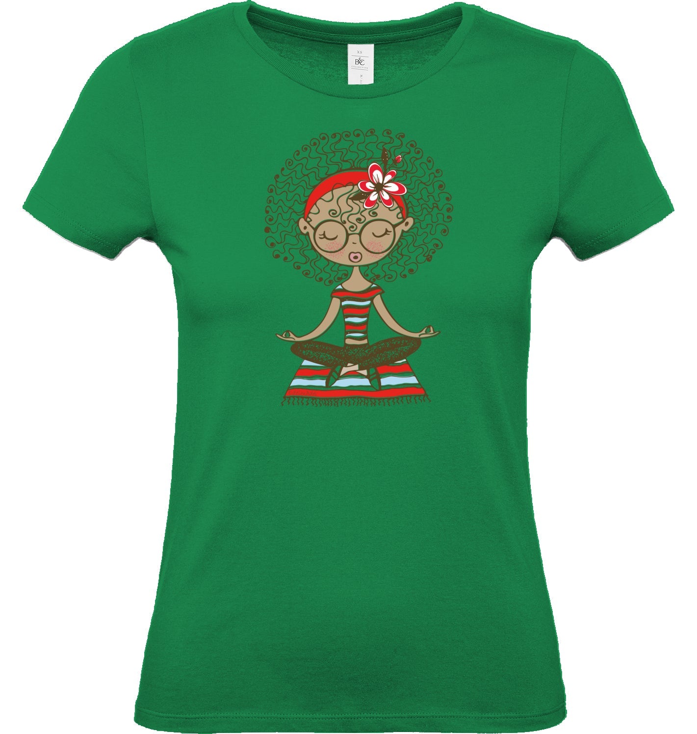 Shirt Edelmädel Premium Meditation Girl - FROLLEIN KÄTHE Shop