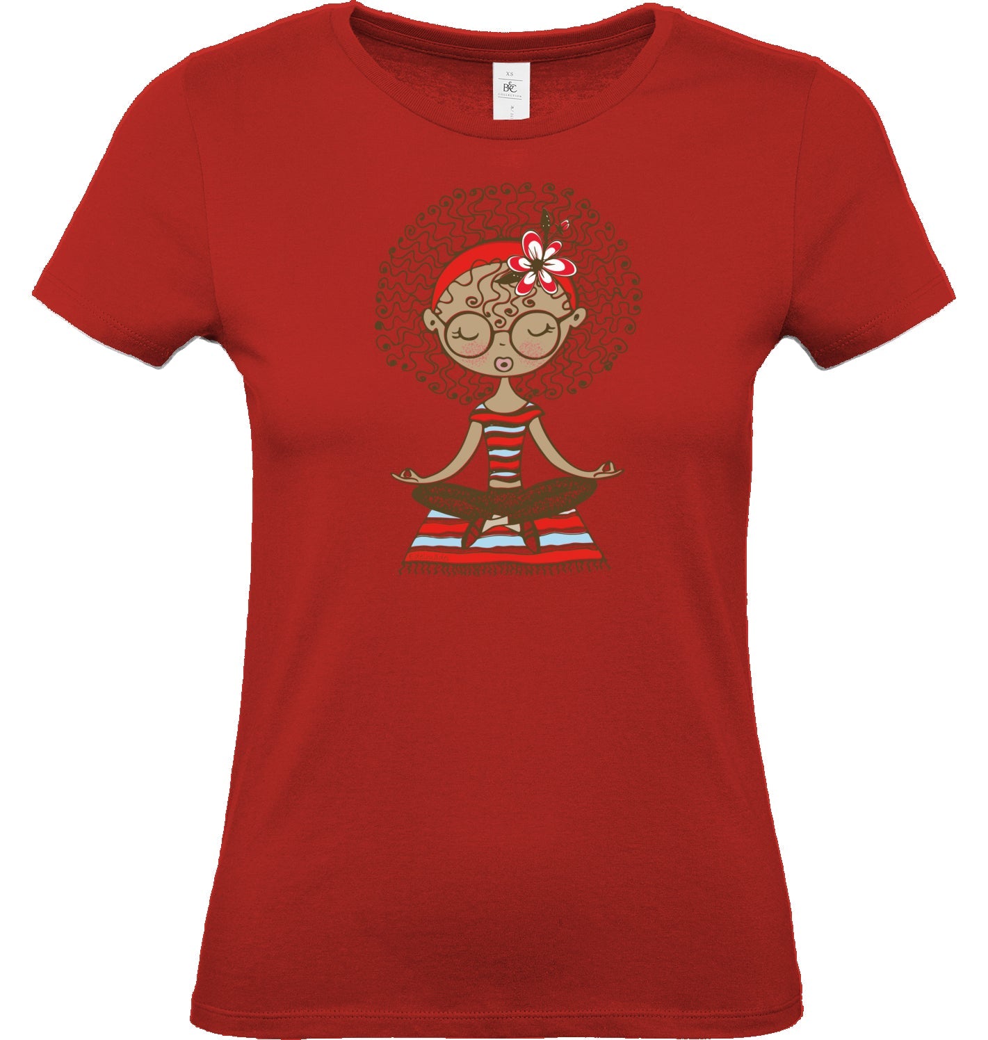Shirt Edelmädel Premium Meditation Girl - FROLLEIN KÄTHE Shop