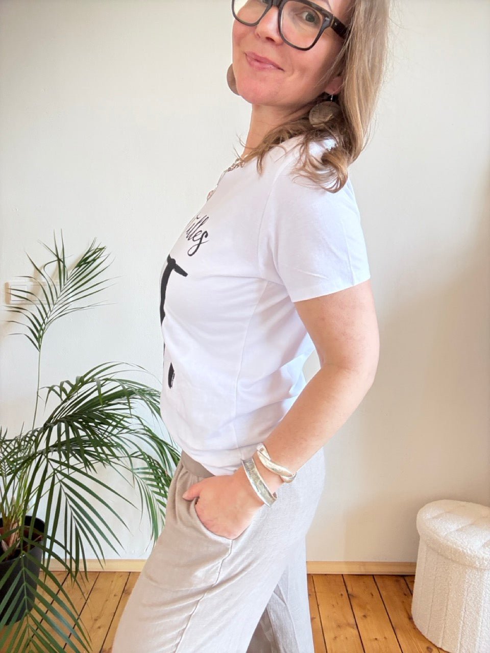 Shirt Edelmädel Premium ''Morgen ist alles GUT'' - FROLLEIN KÄTHE Shop
