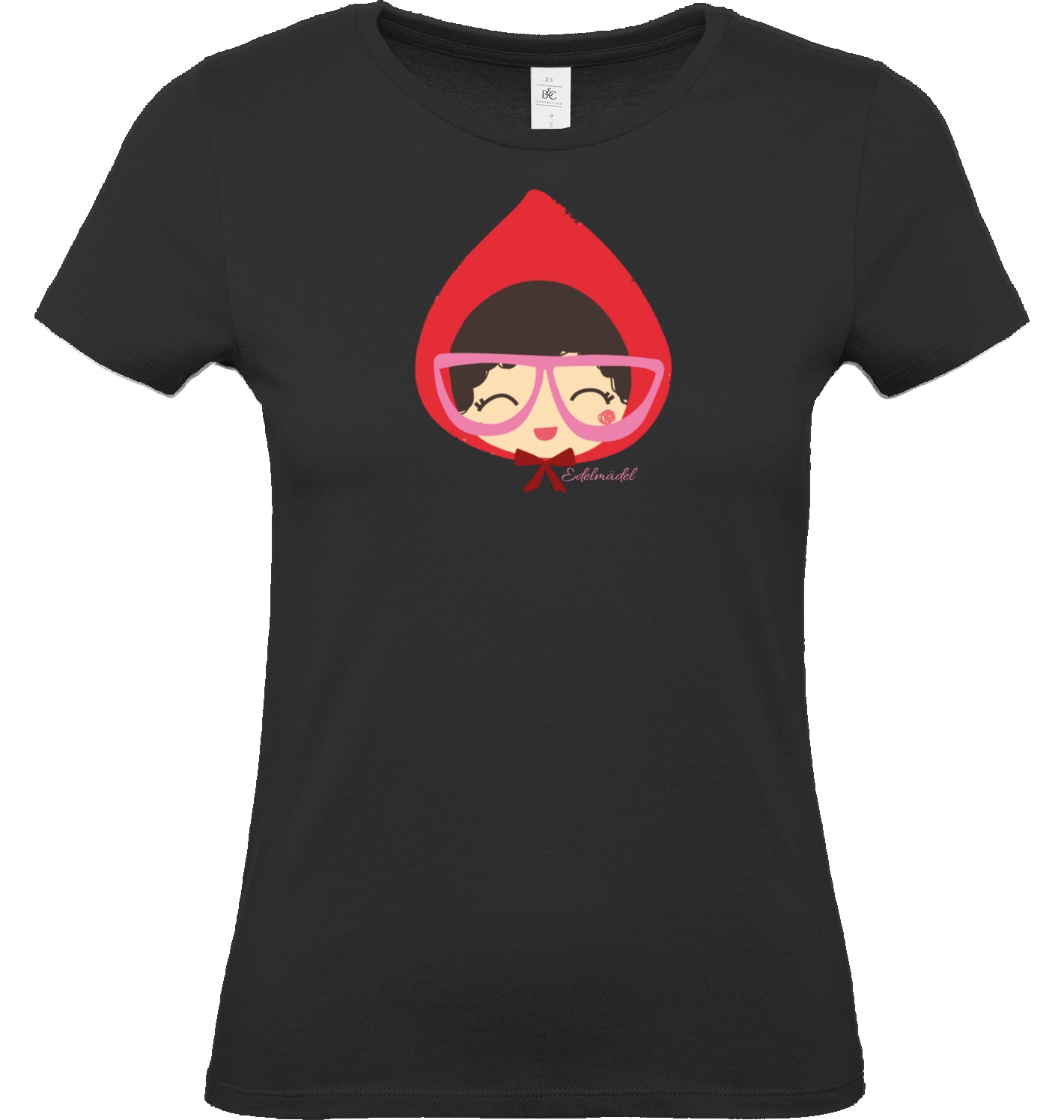 Shirt Edelmädel Premium Rotkäppchen - FROLLEIN KÄTHE Shop