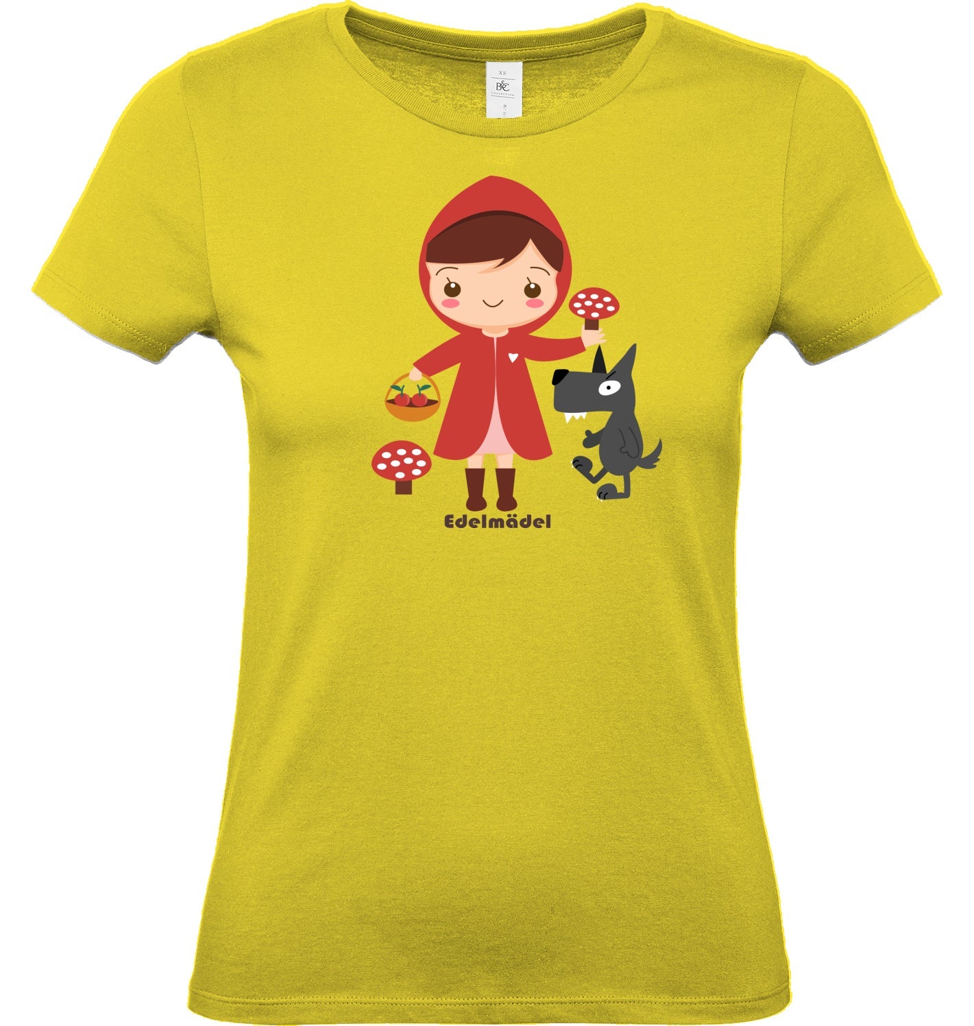 Shirt Edelmädel Premium Rotkäppchen - versch. Farben - FROLLEIN KÄTHE Shop