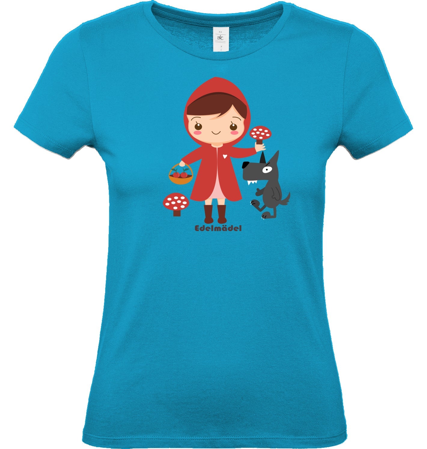 Shirt Edelmädel Premium Rotkäppchen - versch. Farben - FROLLEIN KÄTHE Shop