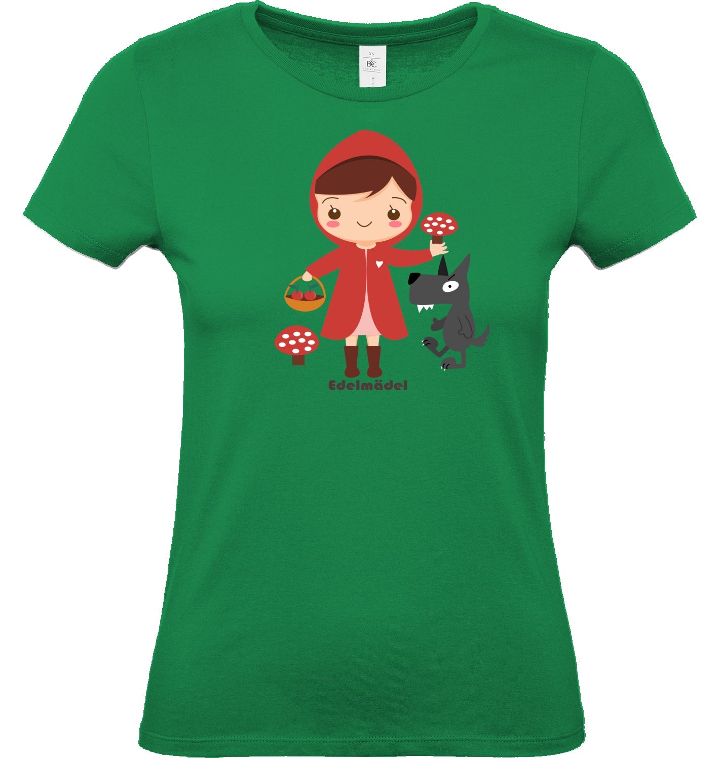 Shirt Edelmädel Premium Rotkäppchen - versch. Farben - FROLLEIN KÄTHE Shop