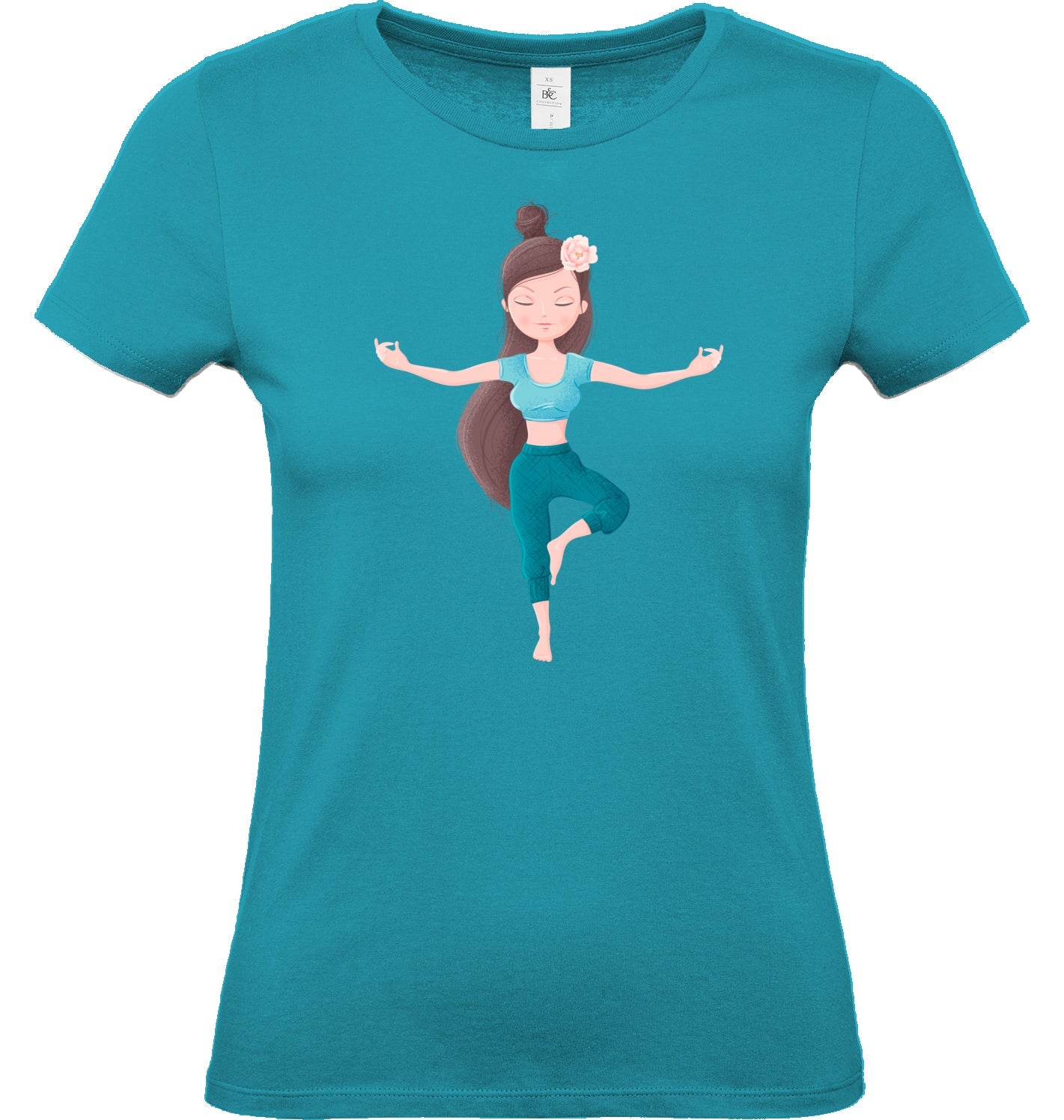 Shirt Edelmädel Premium Yoga Girl Tree - FROLLEIN KÄTHE Shop