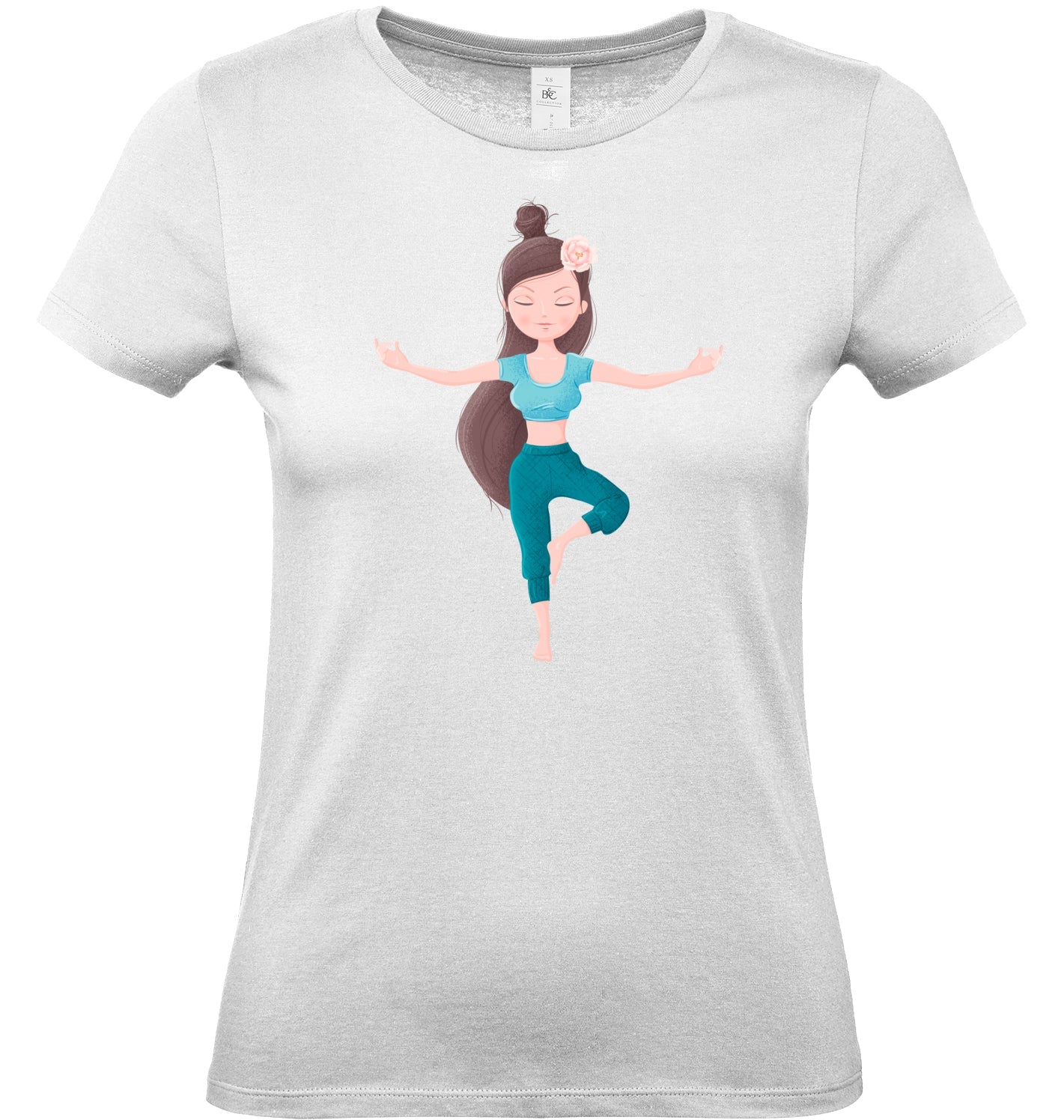 Shirt Edelmädel Premium Yoga Girl Tree - FROLLEIN KÄTHE Shop