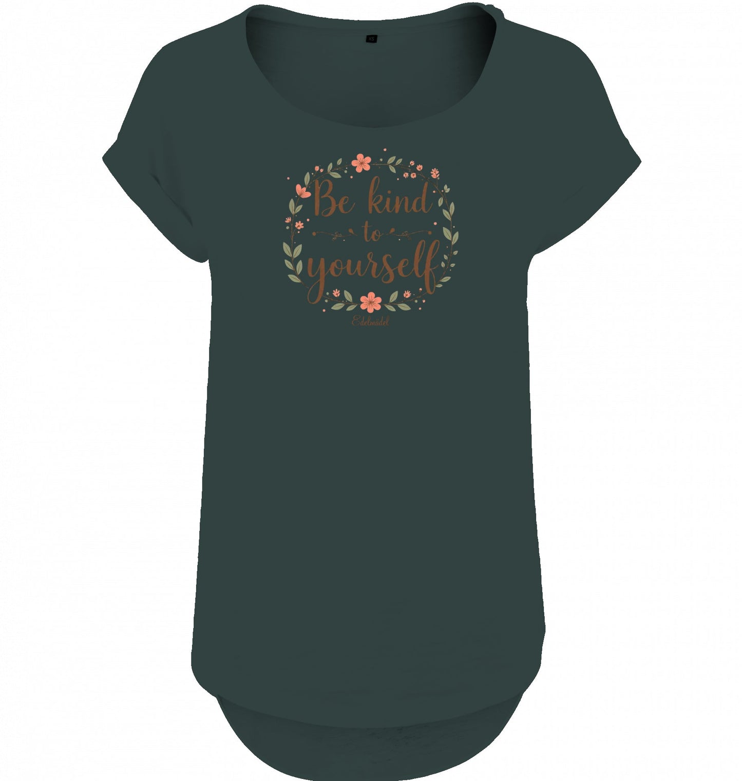 Shirt Edelmädel Slub Be kind to yourself - FROLLEIN KÄTHE Shop