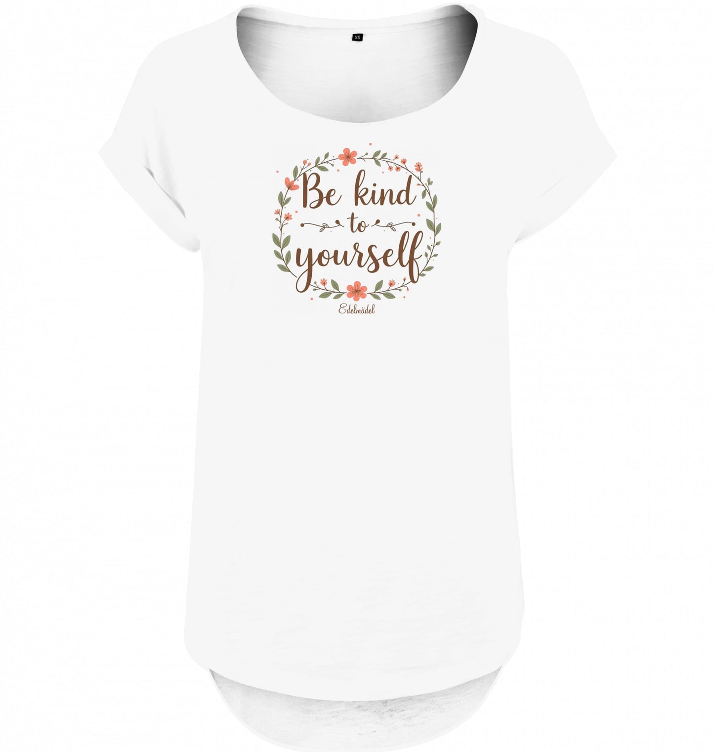 Shirt Edelmädel Slub Be kind to yourself - FROLLEIN KÄTHE Shop