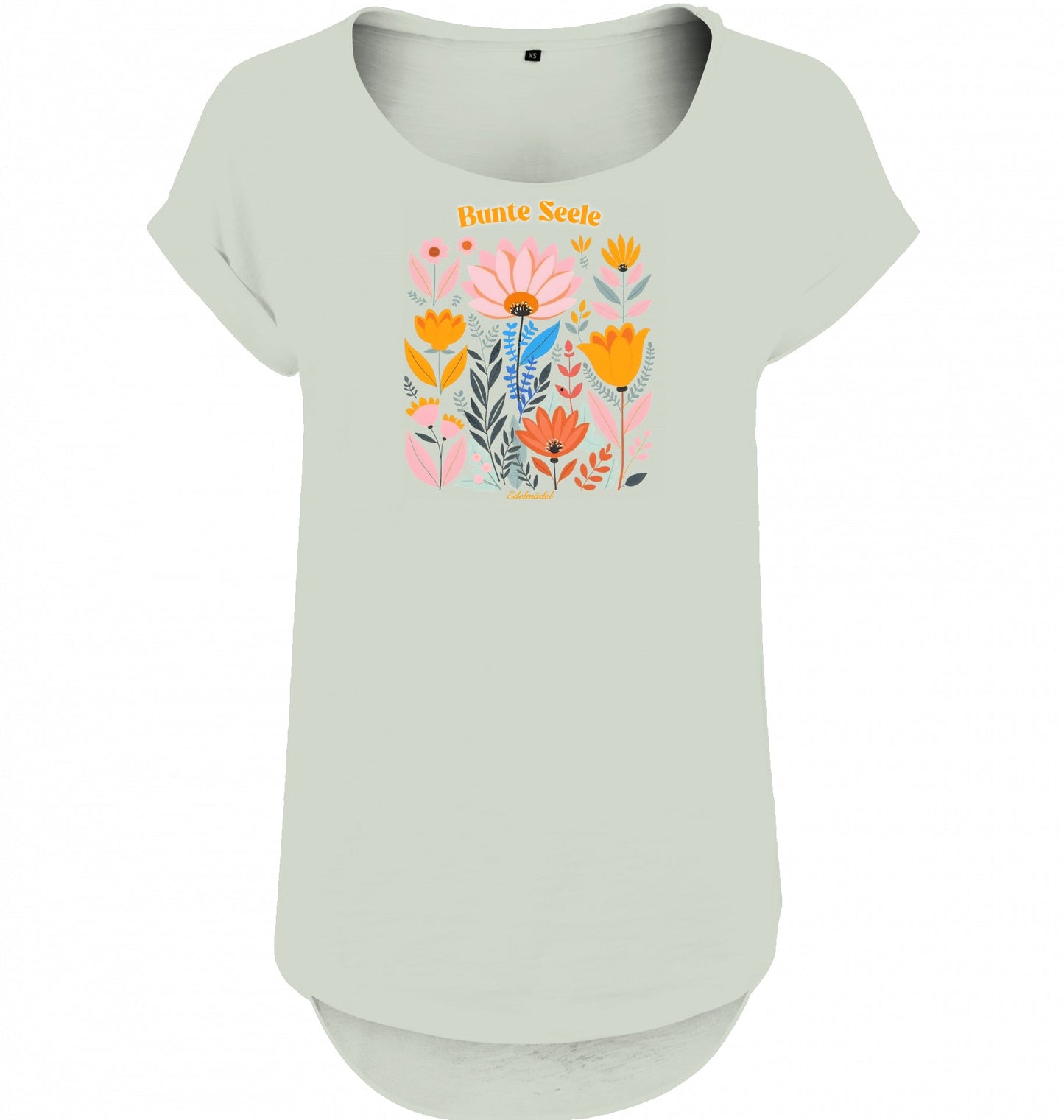 Shirt Edelmädel Slub Bunte Seele - FROLLEIN KÄTHE Shop