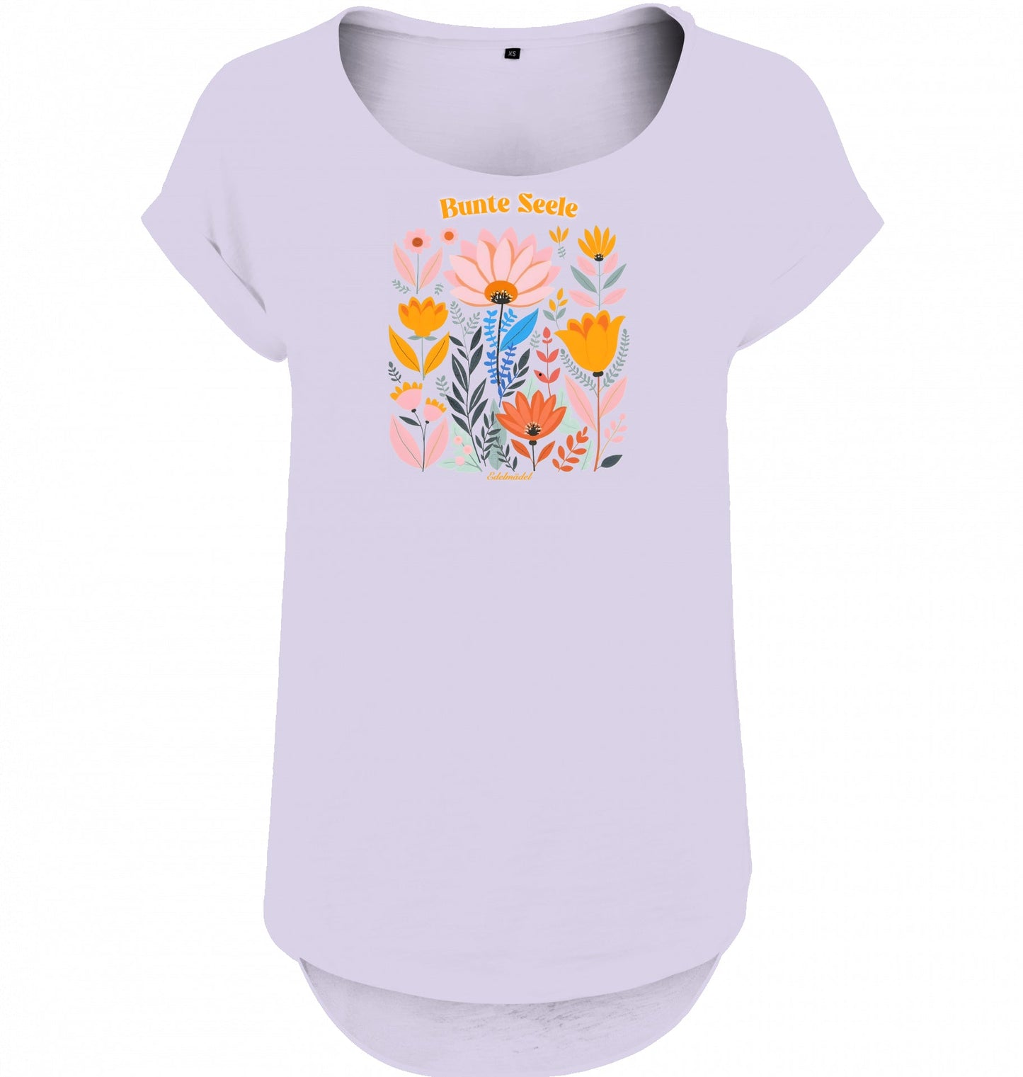 Shirt Edelmädel Slub Bunte Seele - FROLLEIN KÄTHE Shop