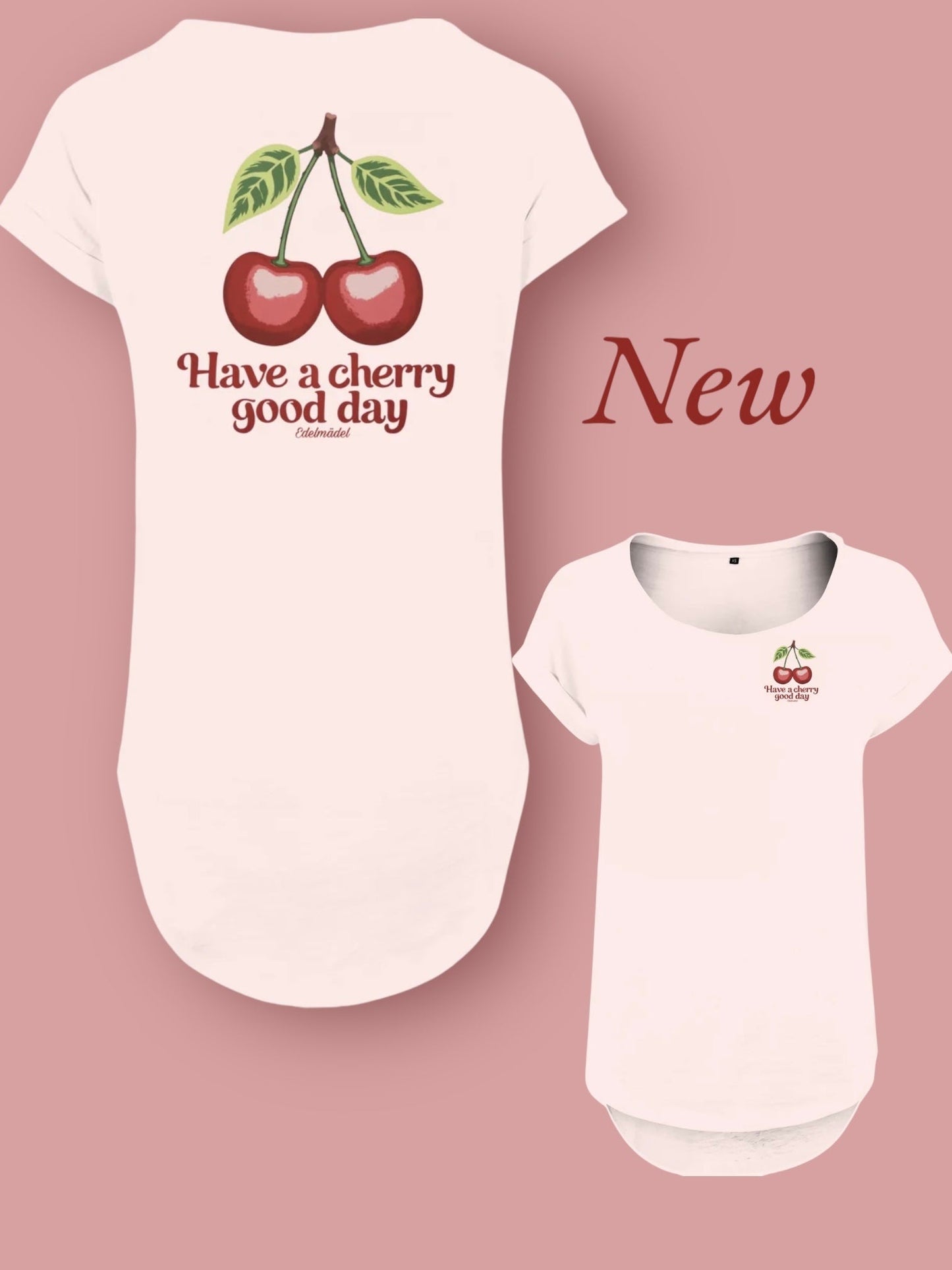 Shirt Edelmädel Slub Cherry Day - FROLLEIN KÄTHE Shop