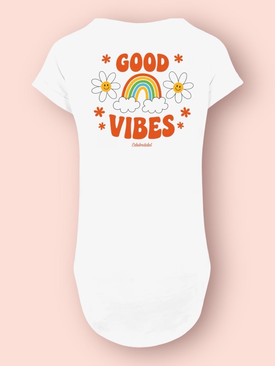 Shirt Edelmädel Slub Good Vibes - FROLLEIN KÄTHE Shop