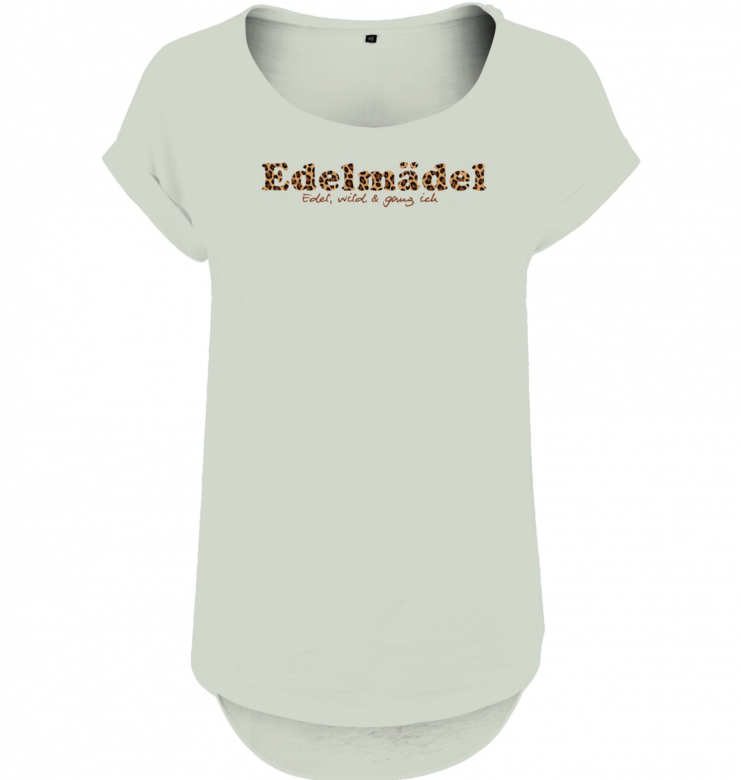Shirt Edelmädel Slub Leo Logo - FROLLEIN KÄTHE Shop