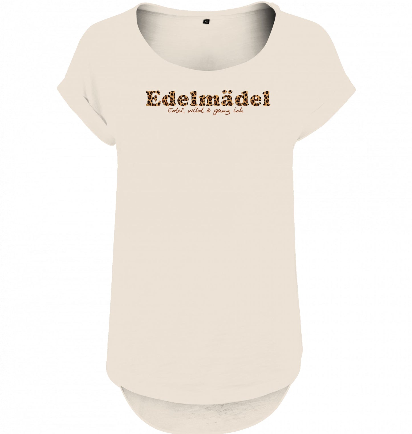 Shirt Edelmädel Slub Leo Logo - FROLLEIN KÄTHE Shop
