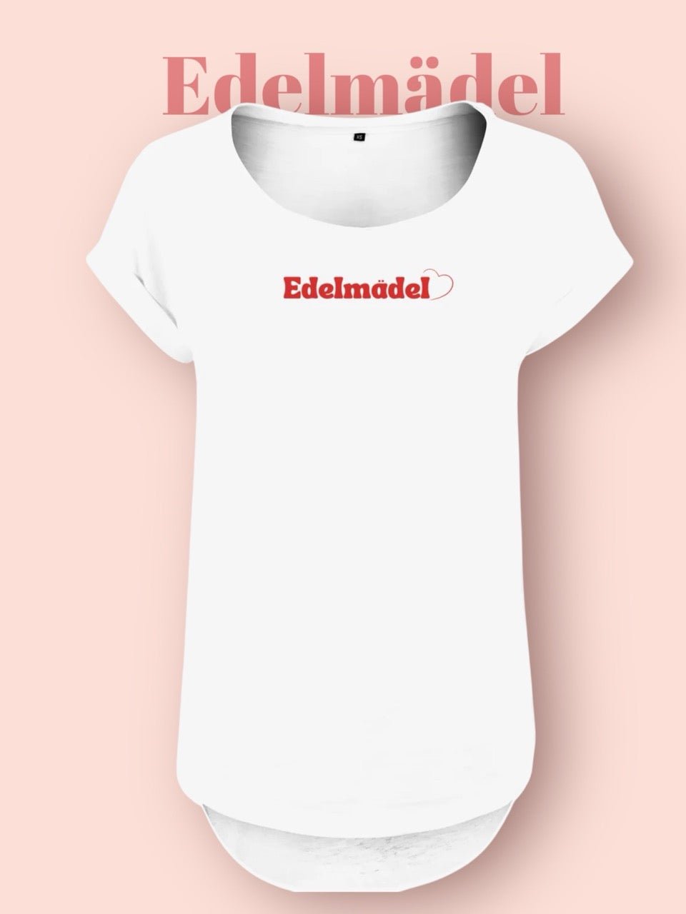 Shirt Edelmädel Slub Logo - FROLLEIN KÄTHE Shop