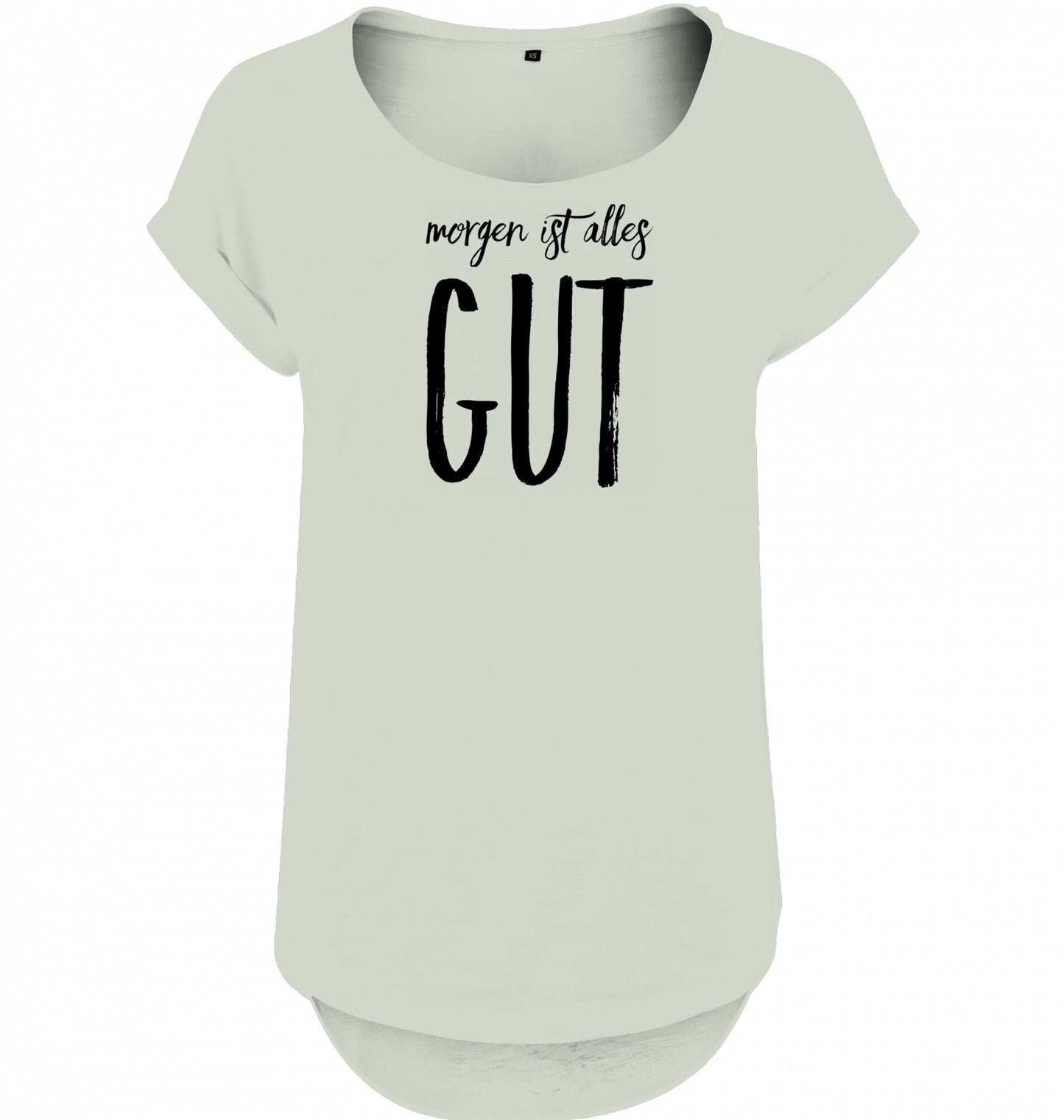 Shirt Edelmädel Slub Morgen ist alles gut - FROLLEIN KÄTHE Shop