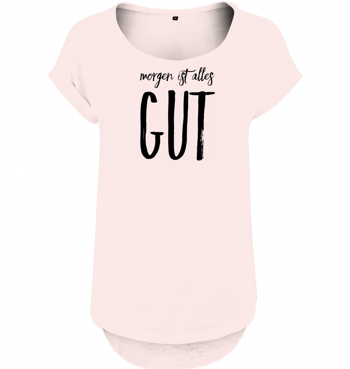 Shirt Edelmädel Slub Morgen ist alles gut - FROLLEIN KÄTHE Shop