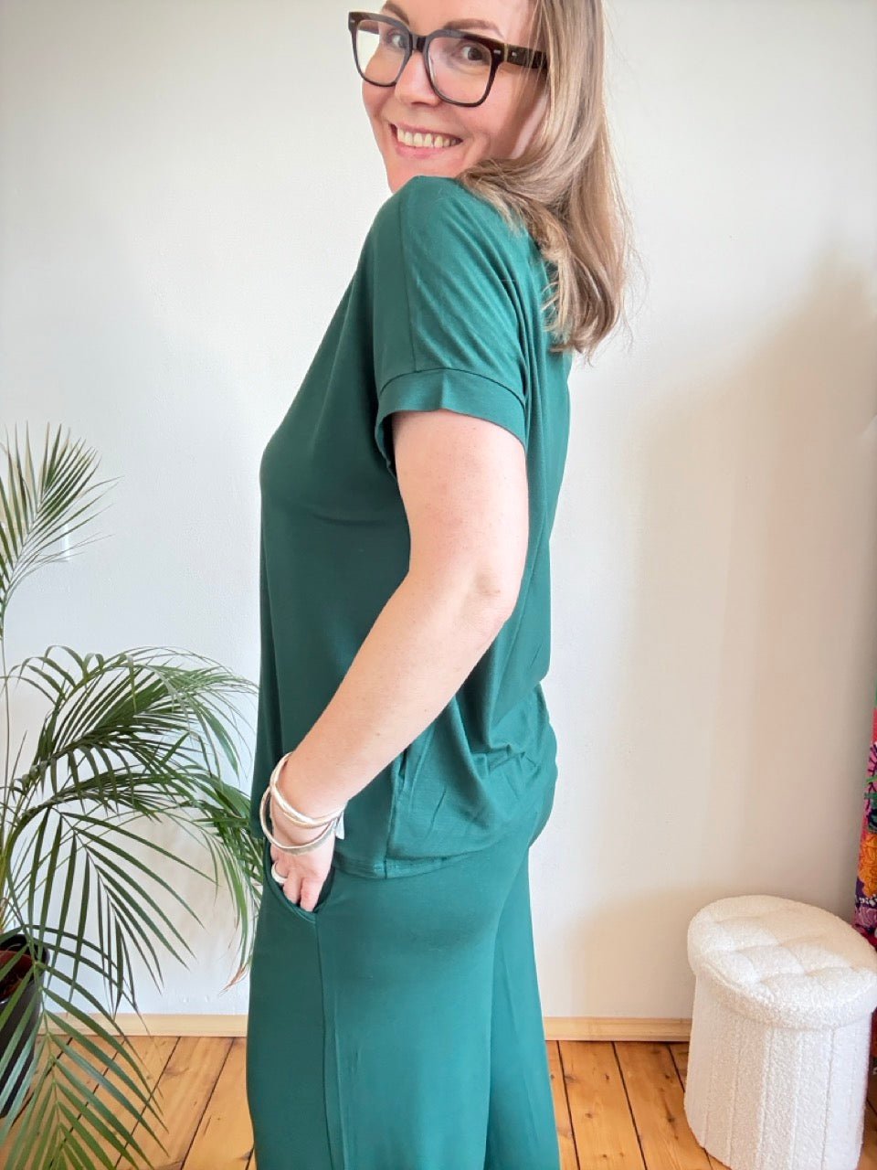 Shirt Flow Grün - FROLLEIN KÄTHE Shop