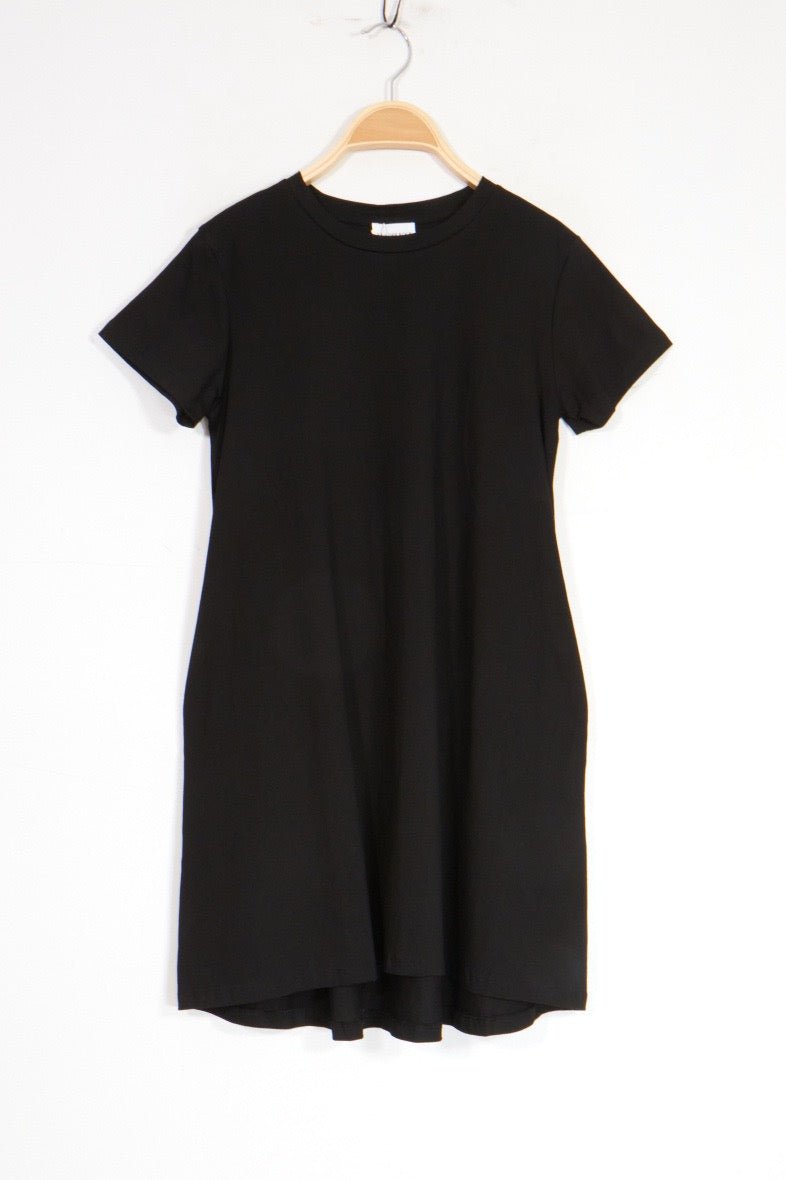 Shirt Kleid Paula Schwarz - FROLLEIN KÄTHE Shop