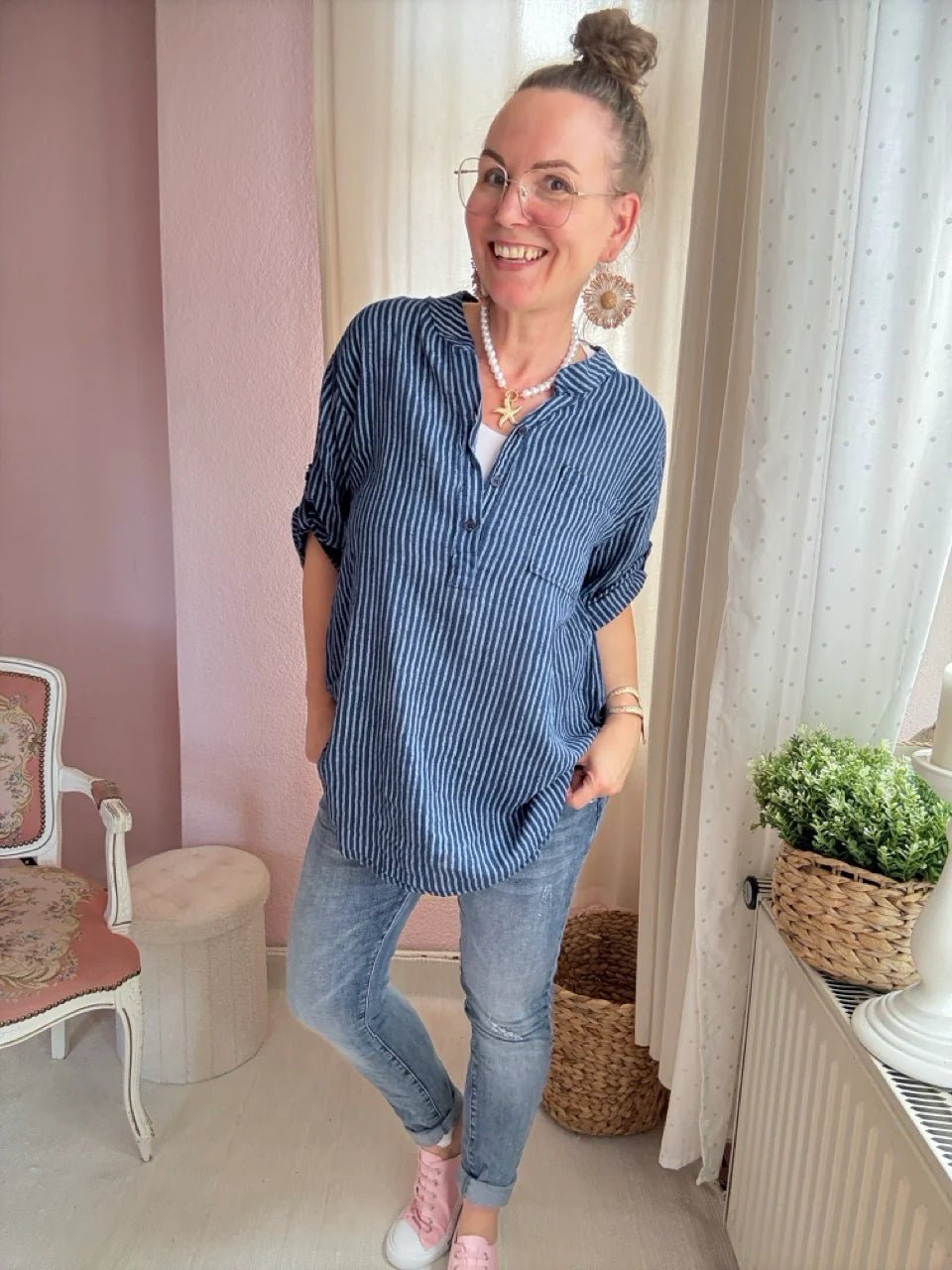 Shirt Knopfsache Bestseller! Viele Farben - FROLLEIN KÄTHE Shop