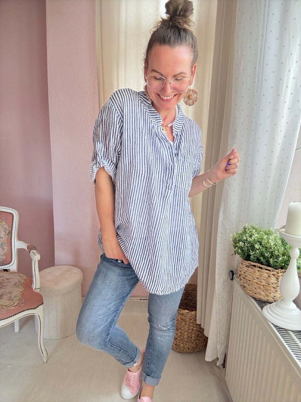 Shirt Knopfsache Bestseller! Viele Farben - FROLLEIN KÄTHE Shop