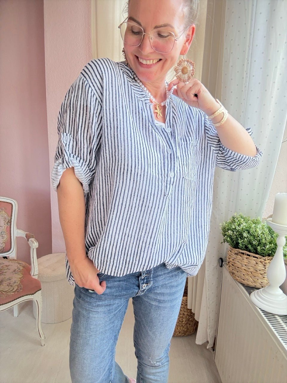 Shirt Knopfsache Bestseller! Viele Farben - FROLLEIN KÄTHE Shop
