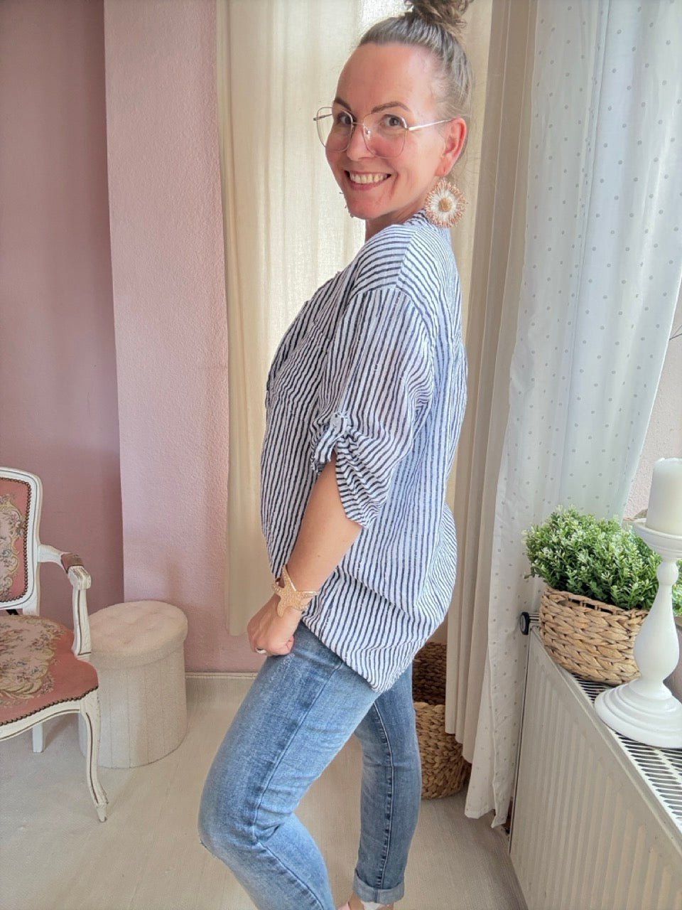 Shirt Knopfsache Bestseller! Viele Farben - FROLLEIN KÄTHE Shop