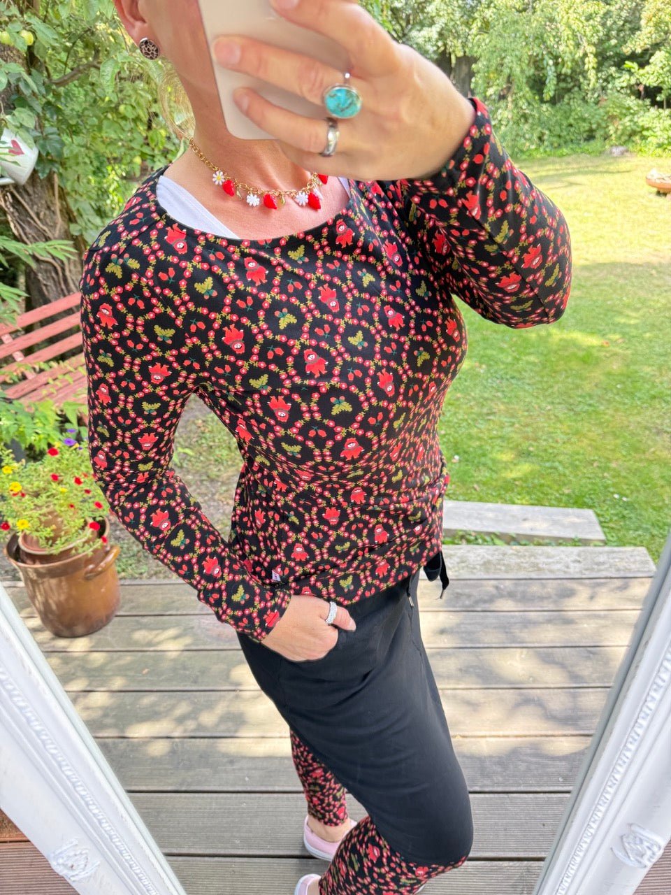 Shirt Langarm Rose Hip - FROLLEIN KÄTHE Shop