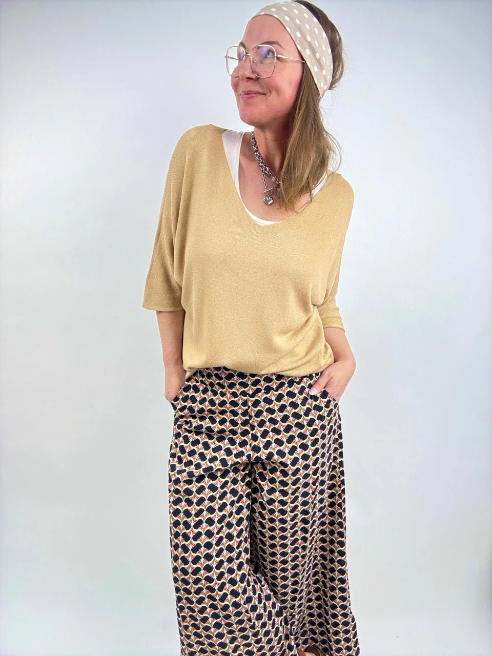 Shirt Leicht Verstrickt Bestseller! Basic Farben - FROLLEIN KÄTHE Shop