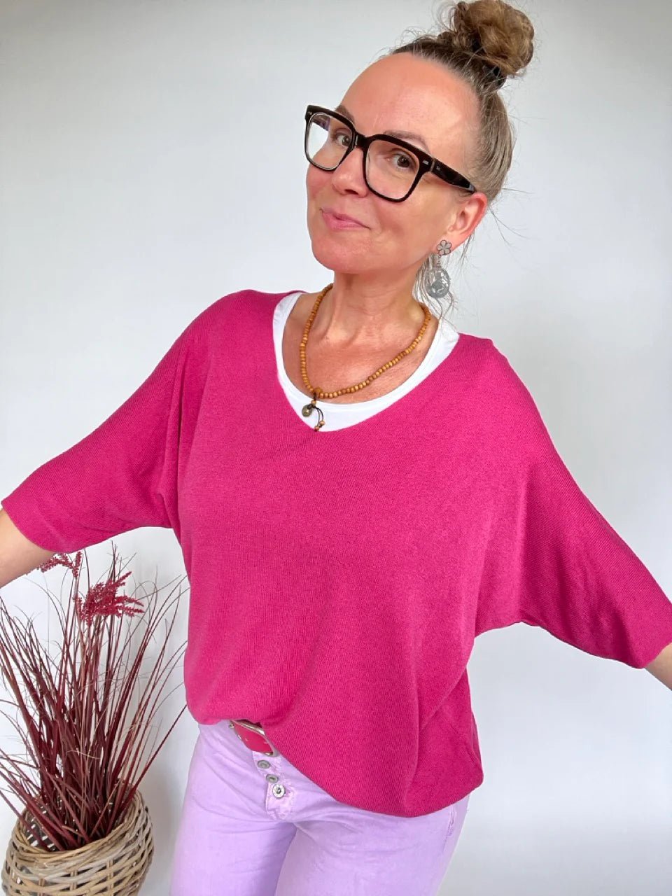 Shirt Leicht Verstrickt Bestseller! Viele Farben - FROLLEIN KÄTHE Shop