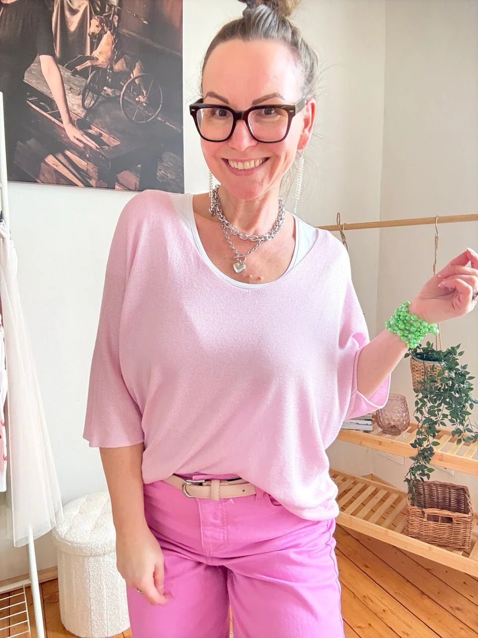 Shirt Leicht Verstrickt Bestseller! Viele Farben - FROLLEIN KÄTHE Shop