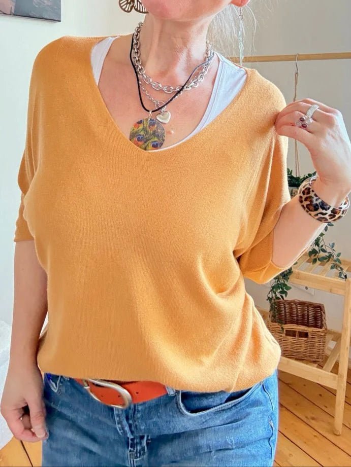 Shirt Leicht Verstrickt Bestseller! Viele Farben - FROLLEIN KÄTHE Shop