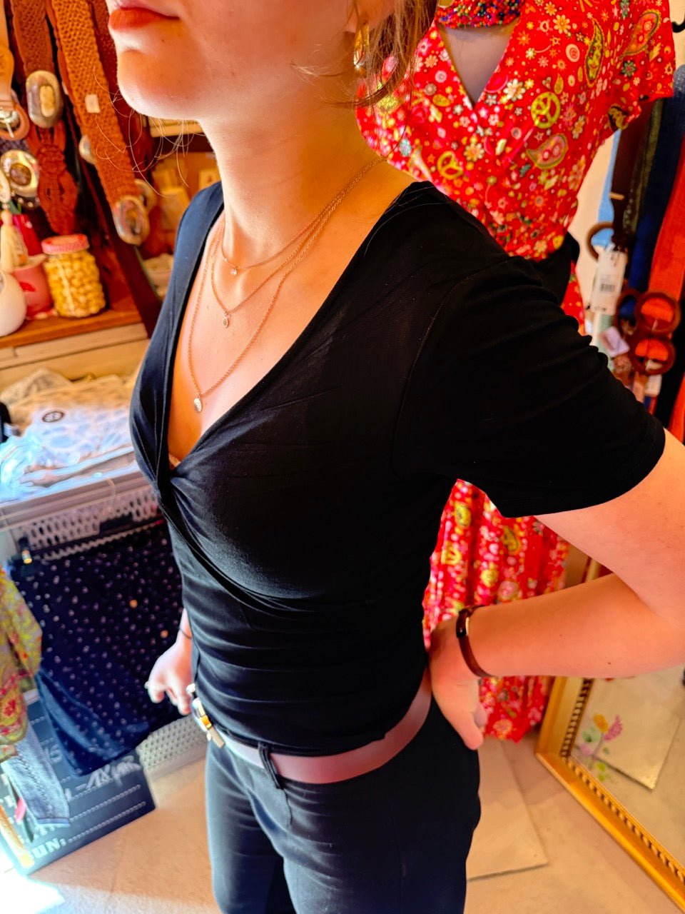 Shirt Noa in Schwarz - FROLLEIN KÄTHE Shop