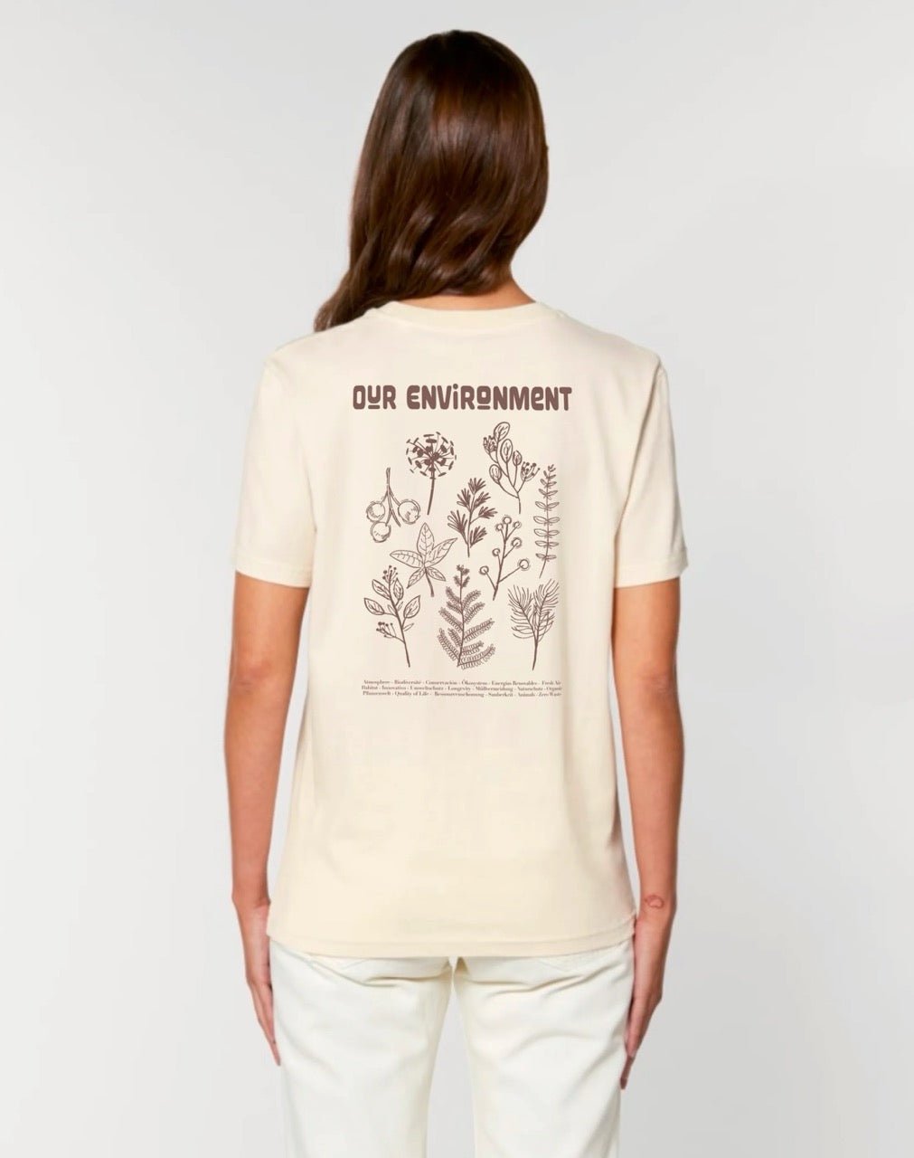 Shirt Plant World Bikeley Beige NEU! - FROLLEIN KÄTHE Shop