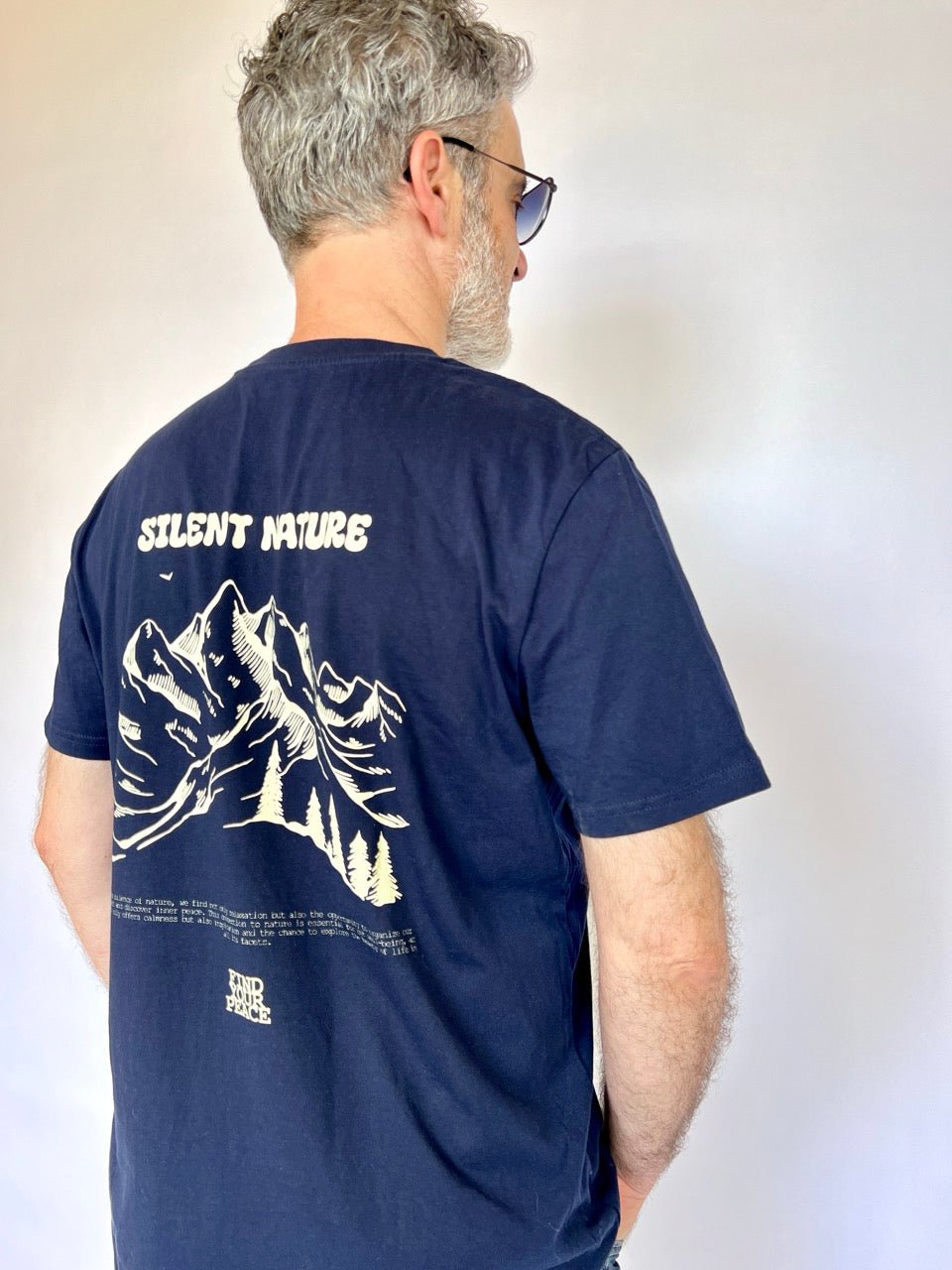 Shirt Silent Nature Bikeley Navy & Weiß NEU! - FROLLEIN KÄTHE Shop