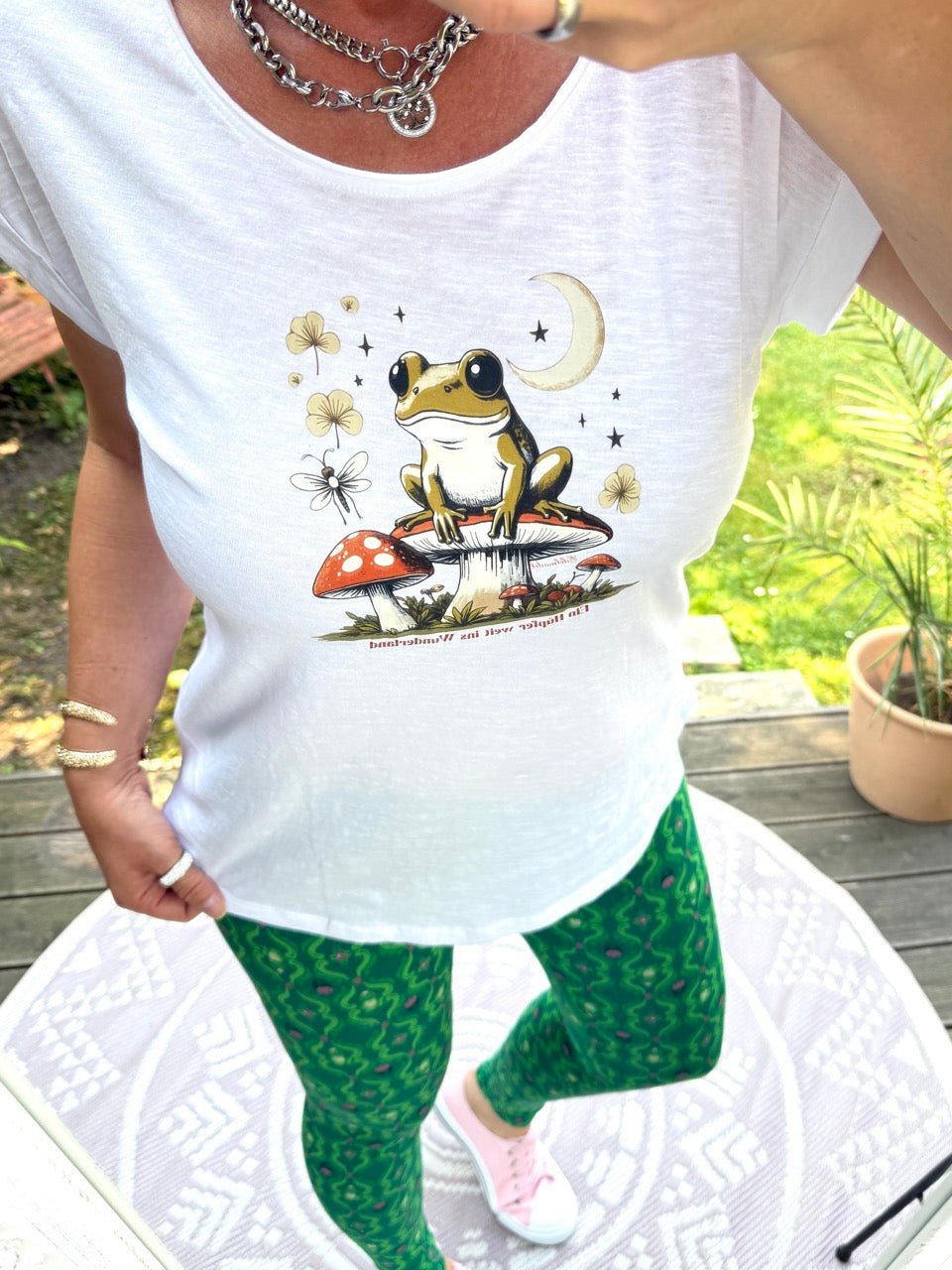 Shirt Slub Edelmädel Frog - FROLLEIN KÄTHE Shop