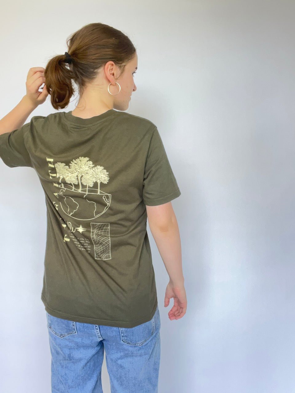 Shirt The Earth Bikeley Khaki NEU! - FROLLEIN KÄTHE Shop