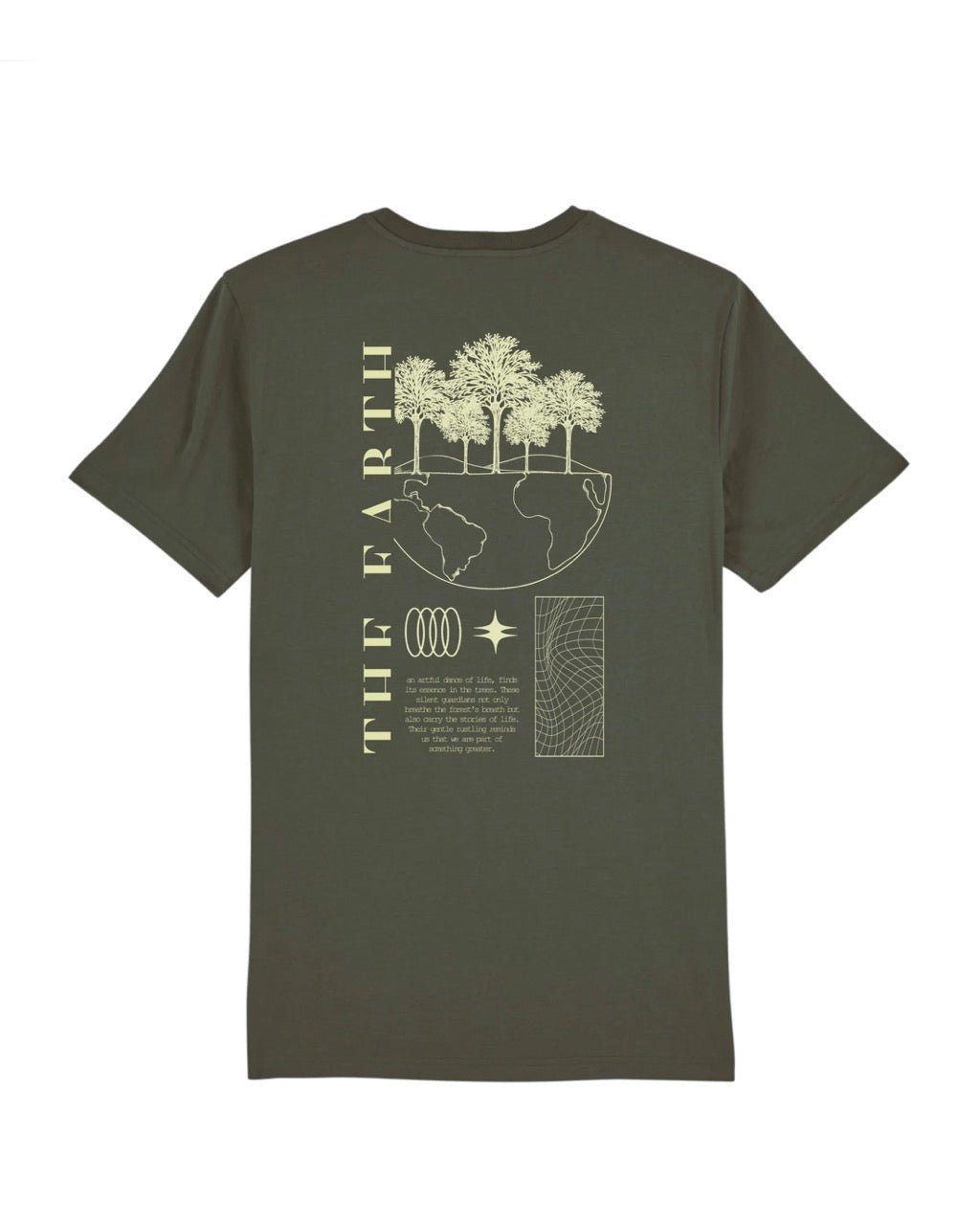 Shirt The Earth Bikeley Khaki NEU! - FROLLEIN KÄTHE Shop