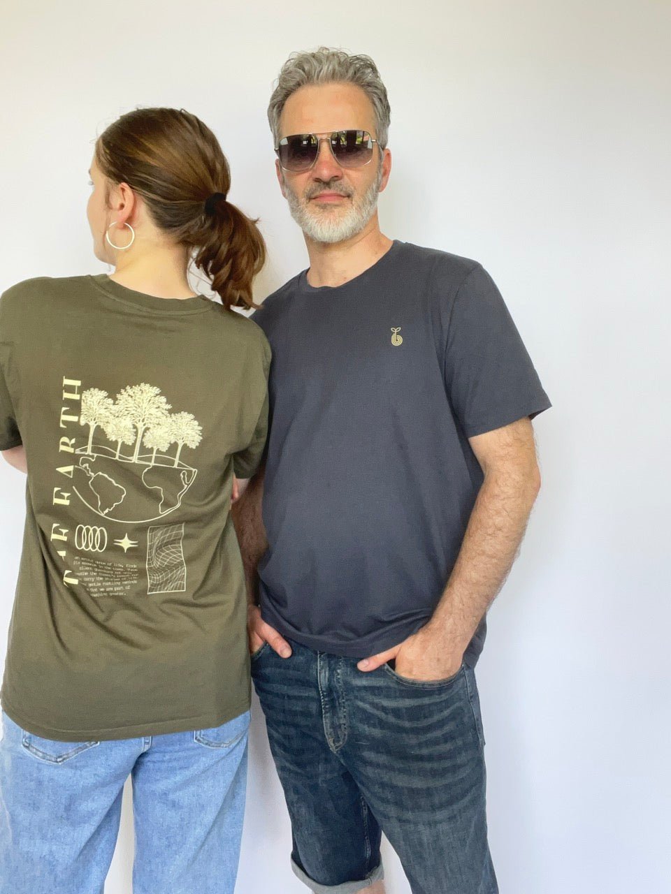 Shirt The Earth Bikeley Khaki NEU! - FROLLEIN KÄTHE Shop