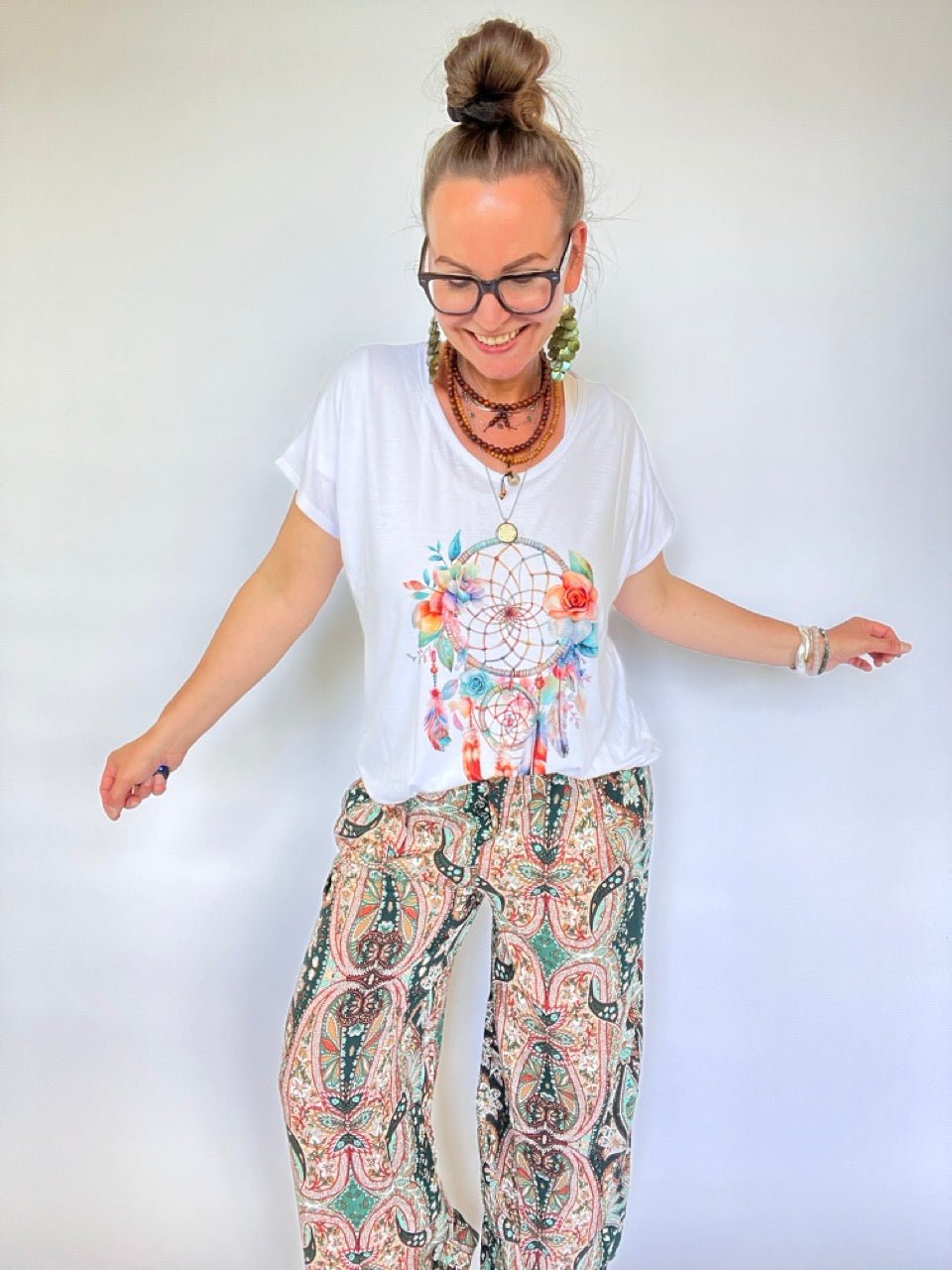 Shirt Traumfänger Weiß - FROLLEIN KÄTHE Shop