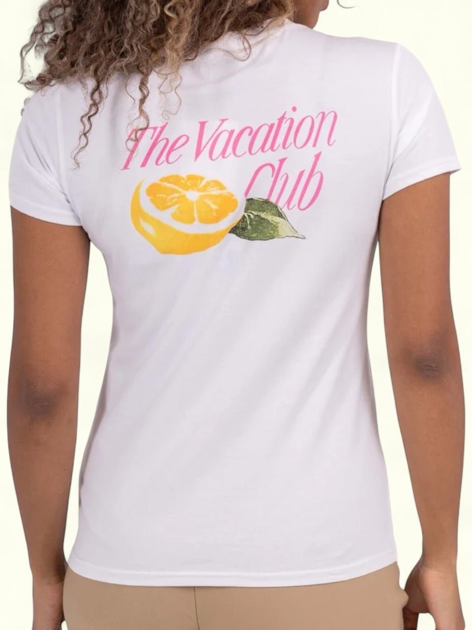 Shirt Vacation Club Weiß - FROLLEIN KÄTHE Shop